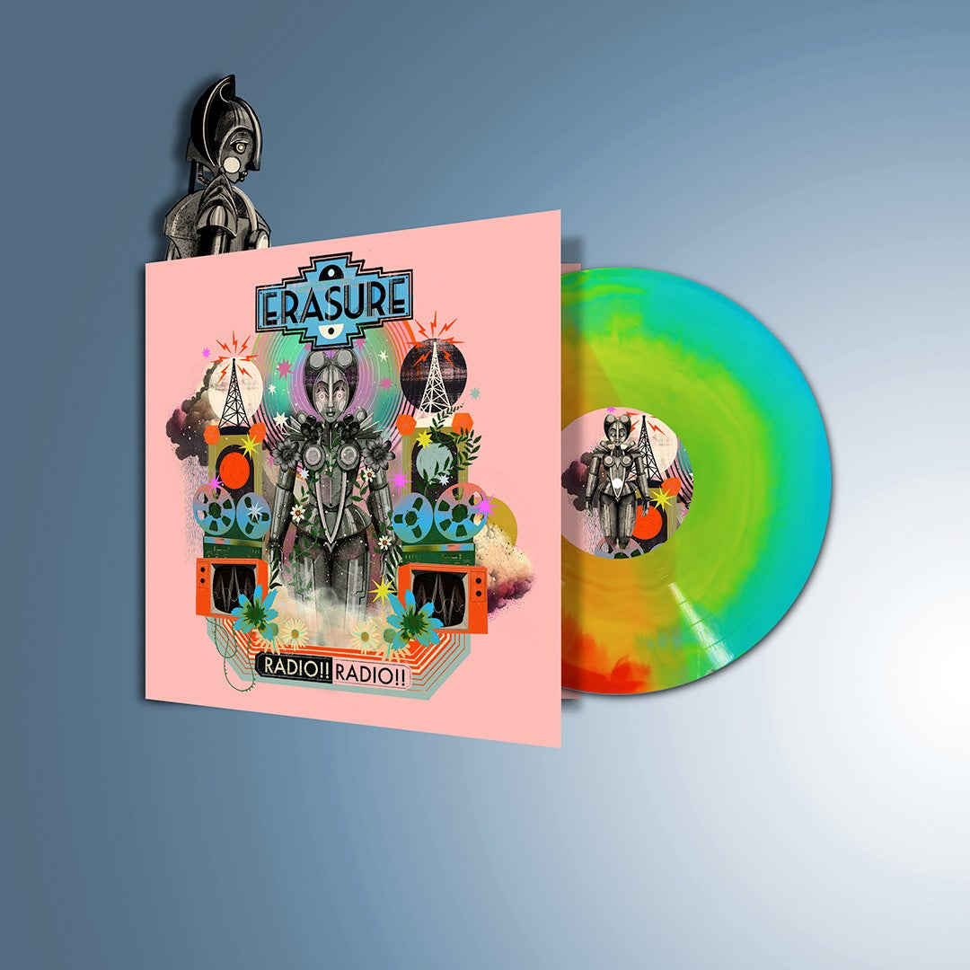 ERASURE - RADIO! RADIO! - LIMITED EDITION SUNBURST VINYL LP - PRE ORDER OUT 12TH MARCH 2027