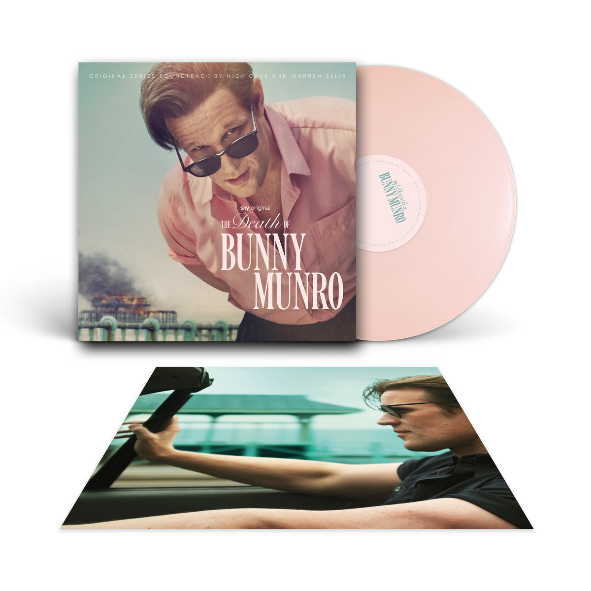 NICK CAVE & WARREN ELLIS - THE DEATH OF BUNNY MUNRO - ORIGINAL SOUNDTRACK - LIMITED EDITION BABY PINK VINYL LP - PRE ORDER OUT 22ND JANUARY 2027