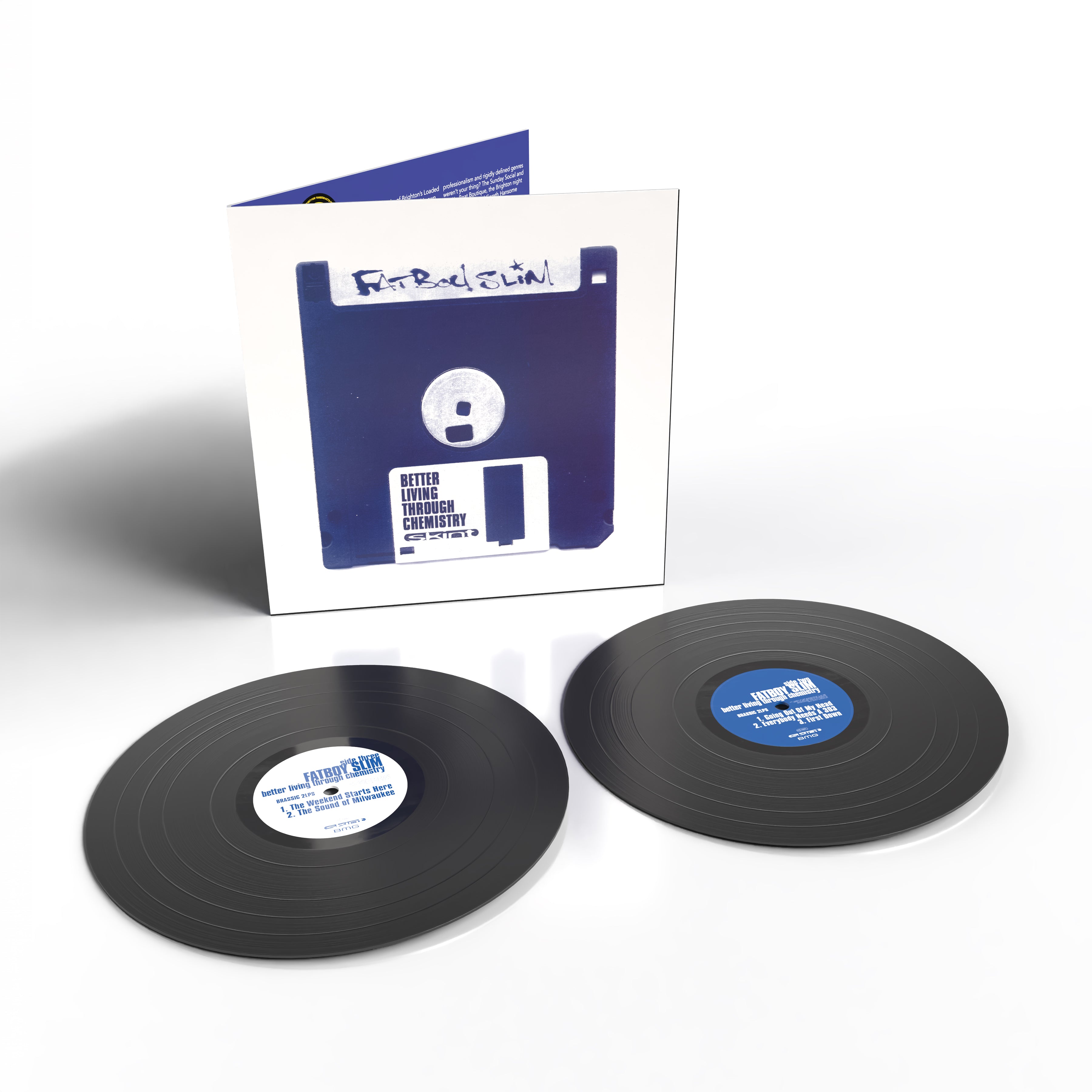 FATBOY SLIM - BETTER LIVING THROUGH CHEMISTRY 30TH ANNIVERSARY EDITION - HALF-SPEED MASTERED 2LP BLACK VINYL