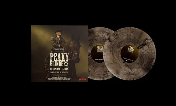 PEAKY BLINDERS - THE IMMORTAL MAN OST - RETAIL EXCLUSIVE SMOKE MARBLE VINYL 2LP