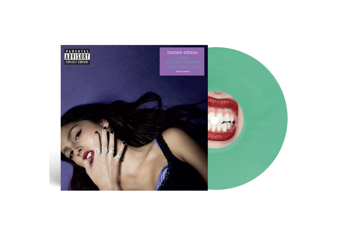 OLIVIA RODRIGO - GUTS - LIMITED EDITION THE SKY IS GREEN TRANSLUCENT VINYL LP - PRE ORDER OUT 20TH NOVEMBER 2026