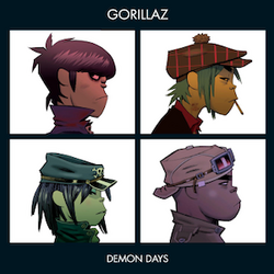 GORILLAZ - DEMON DAYS - 2LP BLACK VINYL