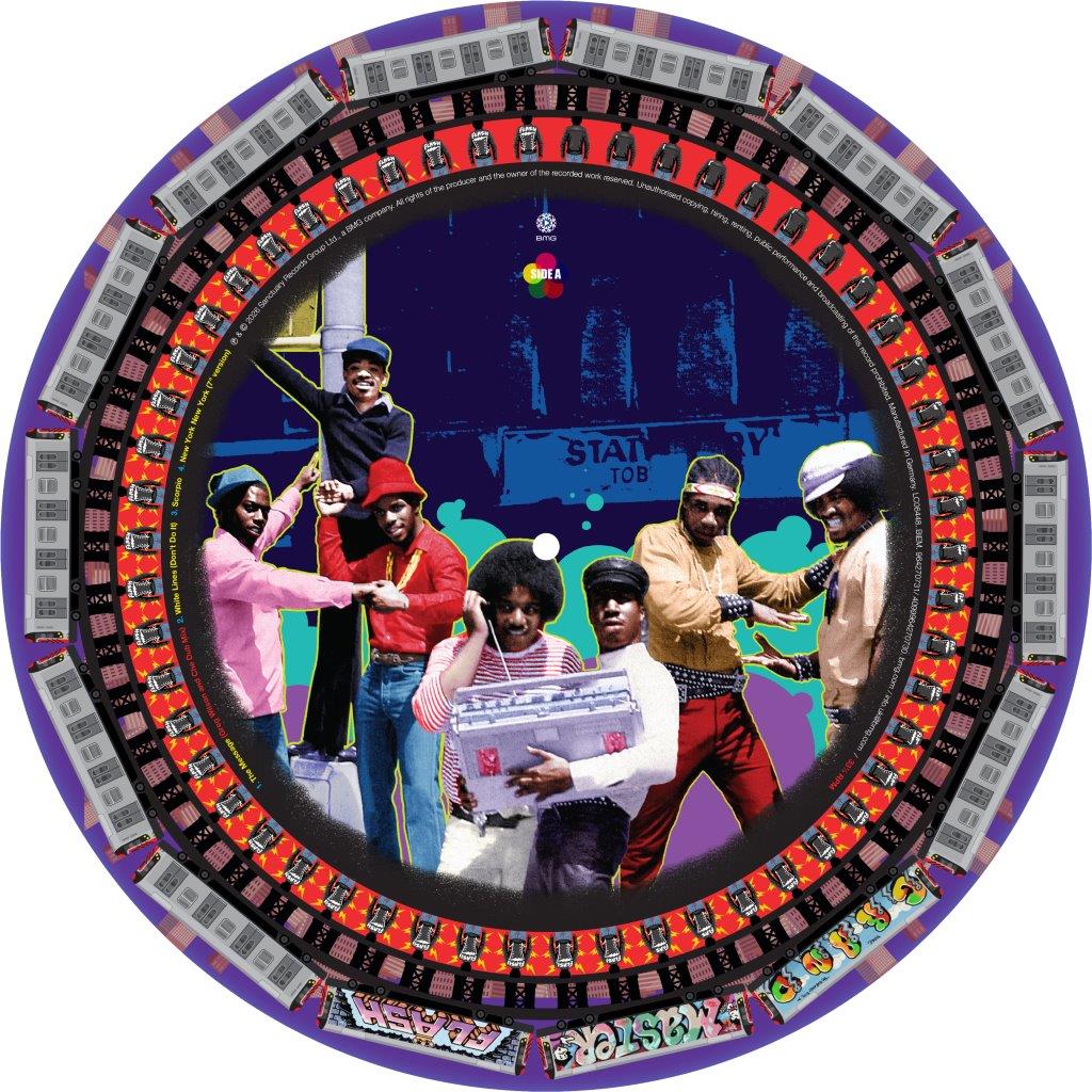 GRANDMASTER FLASH & THE FURIOUS FIVE - THE BREAKS: THE DEFINITIVE COLLECTION - LIMITED EDITION 180G ZOETROPE PICTURE DISC VINYL LP