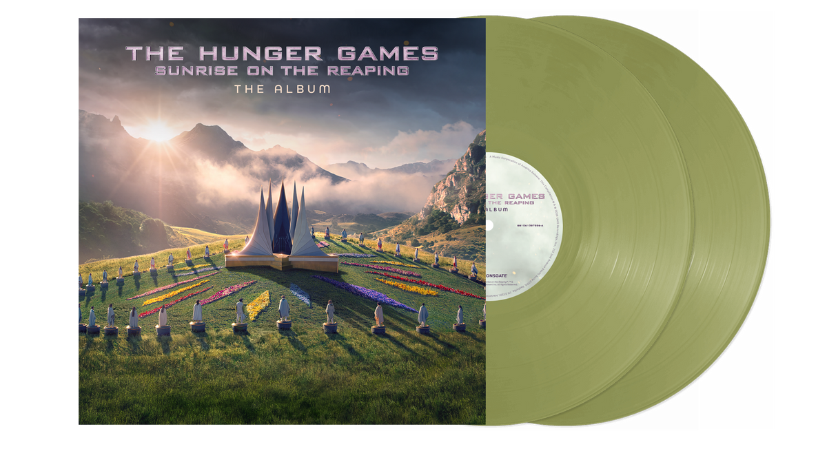 THE HUNGER GAMES: SUNRISE ON THE REAPING - ORIGINAL SOUNDTRACK - LIMITED EDITION INDIES EXCLUSIVE SAGE MIST VINYL 2LP - PRE ORDER OUT 12TH NOVEMBER 2026