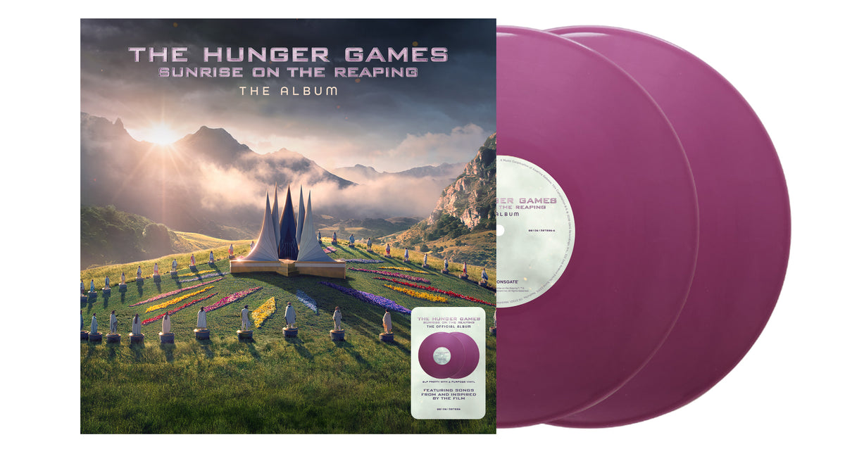 THE HUNGER GAMES: SUNRISE ON THE REAPING - ORIGINAL SOUNDTRACK - LIMITED EDITION PRETTY WITH A PURPOSE VINYL 2LP - PRE ORDER OUT 12TH NOVEMBER 2026