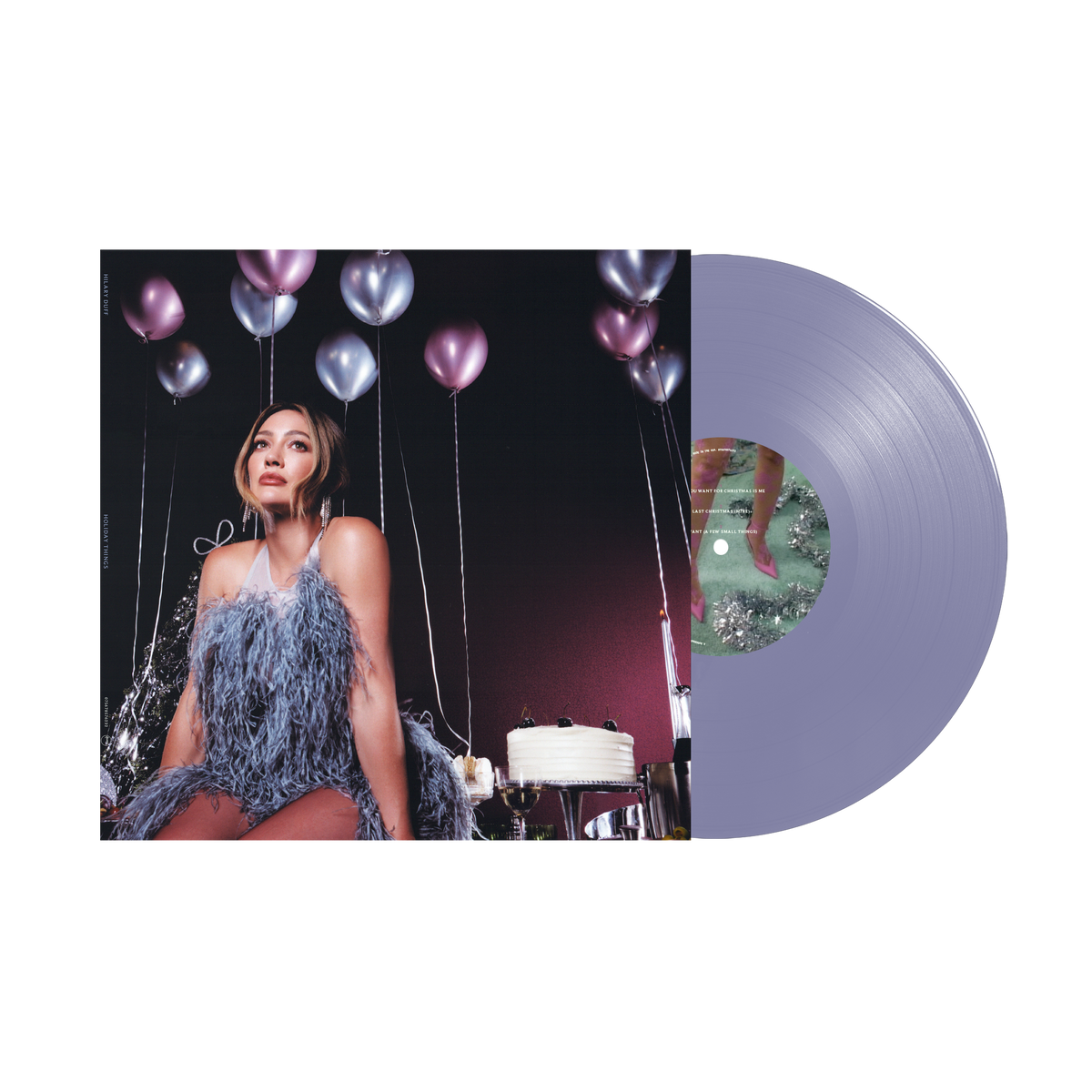 HILARY DUFF - HOLIDAY THINGS - LIMITED EDITION PERIWINKLE VINYL 12" - PRE ORDER OUT 11TH DECEMBER 2026