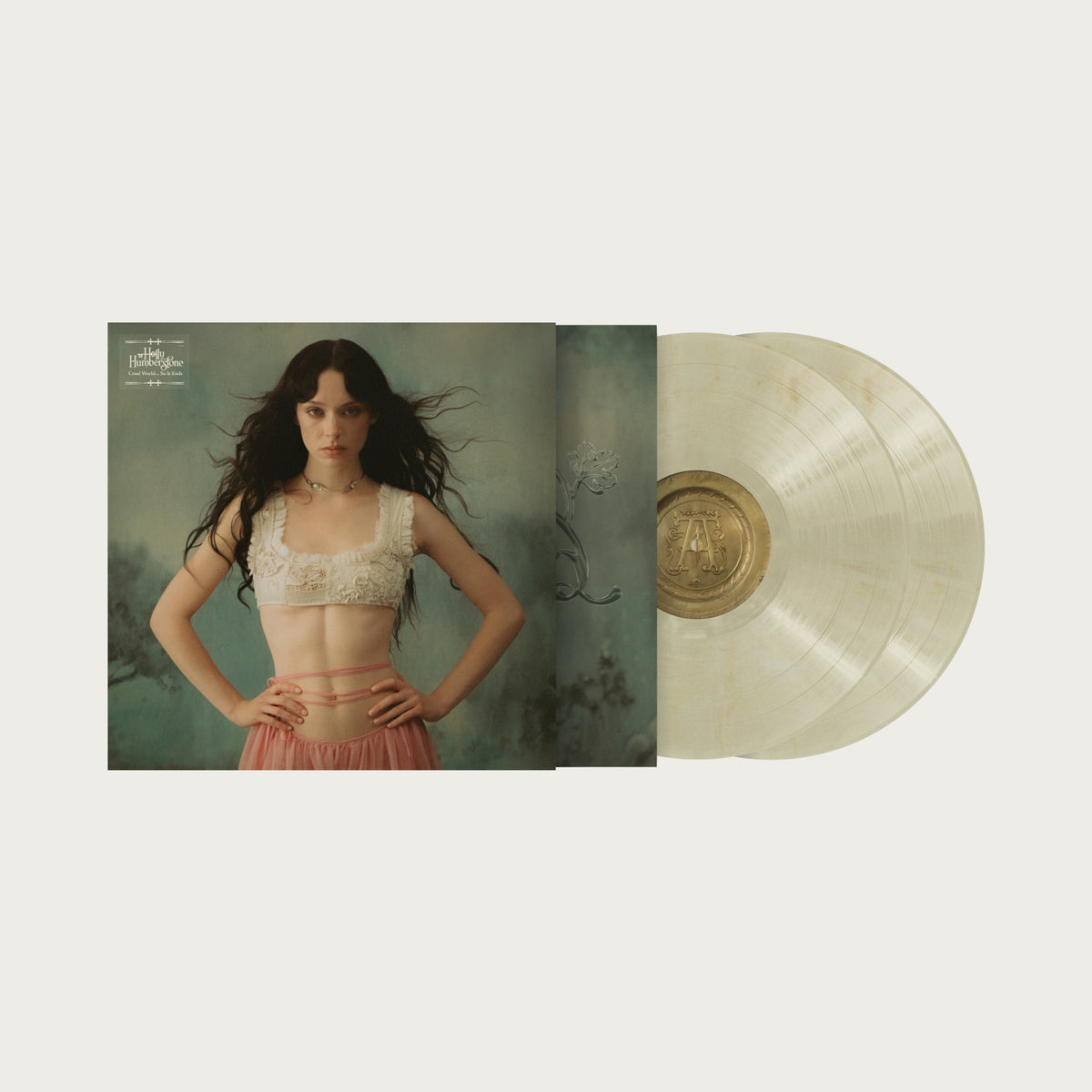 HOLLY HUMBERSTONE - CRUEL WORLD - LIMITED EDITION BONE MARBLE VINYL 2LP - PRE ORDER OUT 13TH NOVEMBER 2026