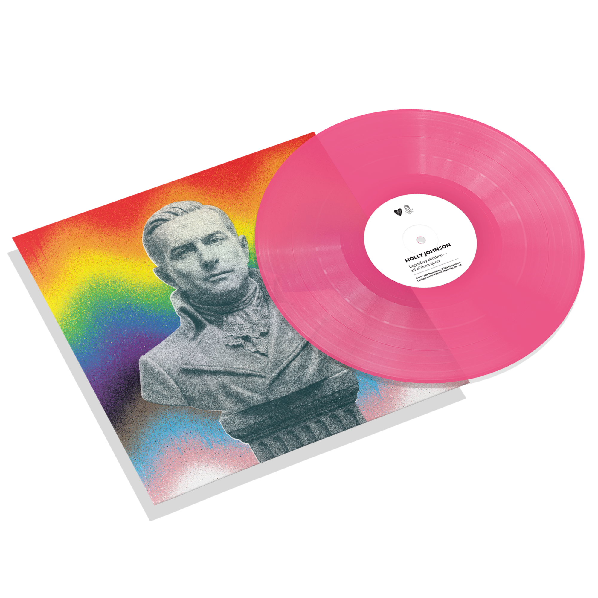 HOLLY JOHNSON - LEGENDARY CHILDREN (ALL OF THEM QUEER) - LIMITED EDITION PINK 12" VINYL (700 ONLY)