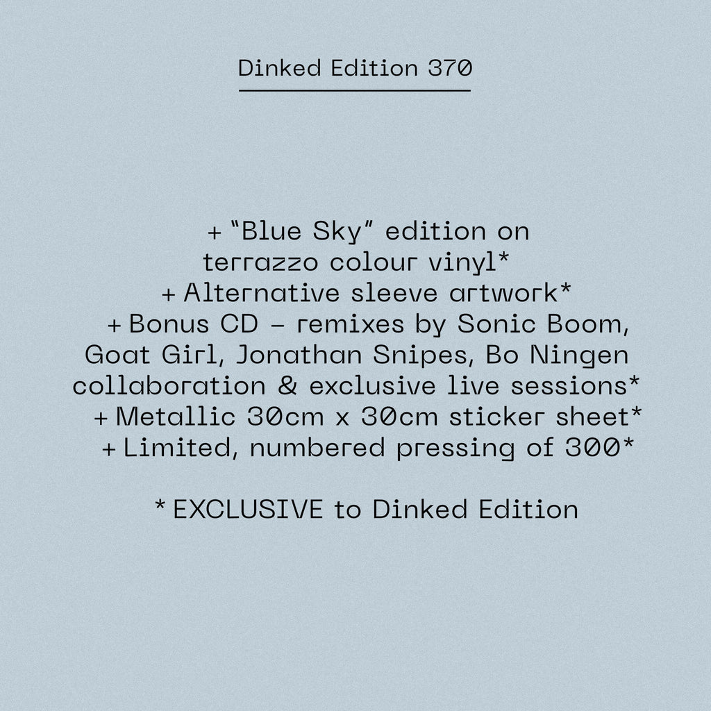 VOKA GENTLE - DOMESTIC BLISS - DINKED EDITION BLUE SKY VINYL LP & BONUS CD
