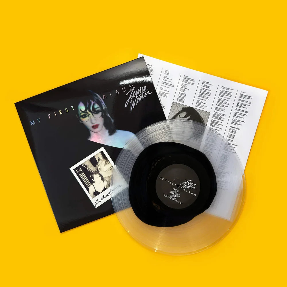 JESSICA WINTER - MY FIRST ALBUM - DINKED EDITION BLACK & TRANSPARENT VINYL LP