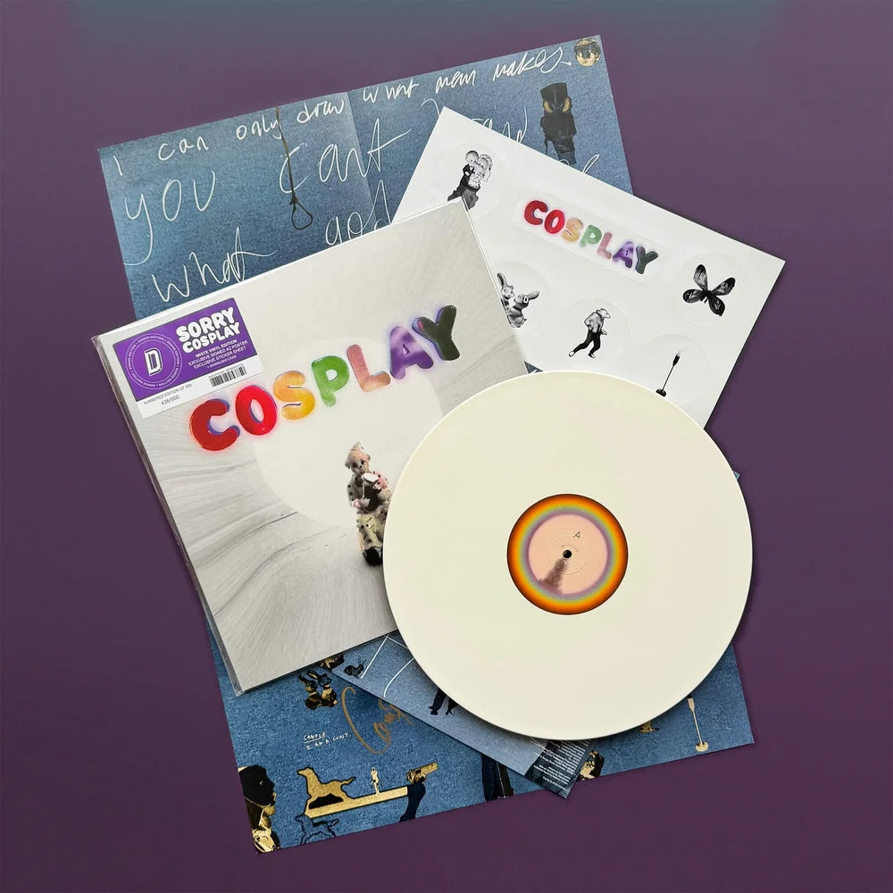 SORRY - COSPLAY - DINKED EDITION WHITE VINYL LP