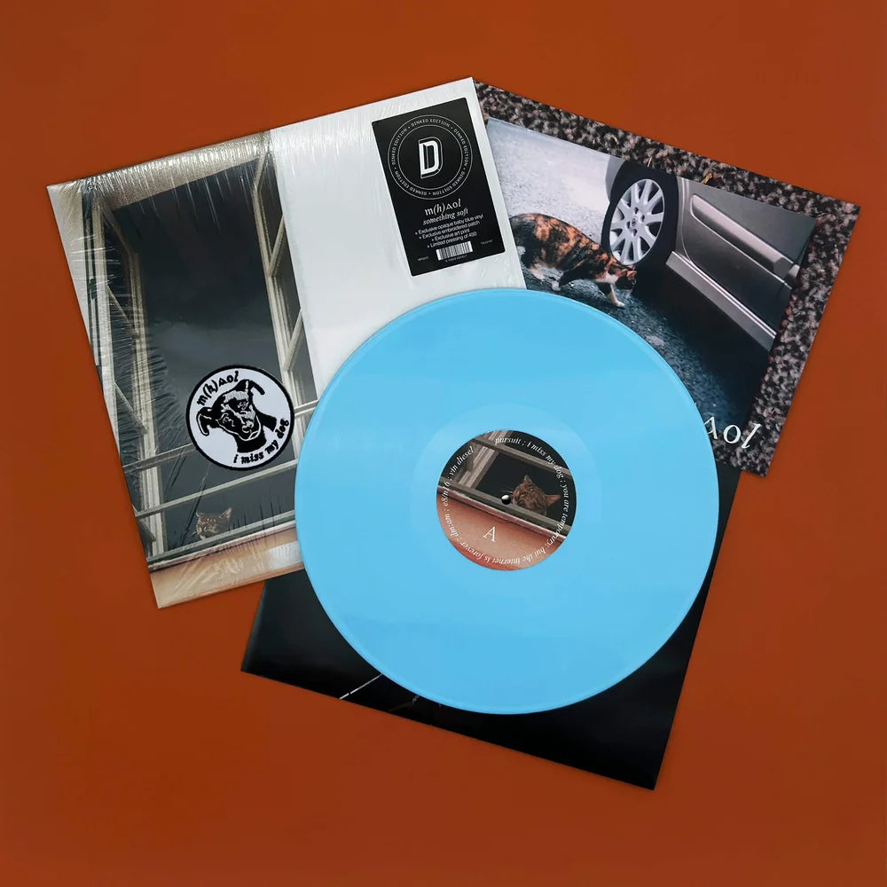 M(h)aol - SOMETHING SOFT - DINKED EDITION OPAQUE BABY BLUE VINYL LP