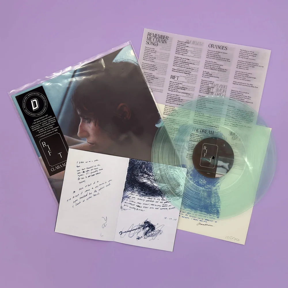 CLARA MANN - RIFT - DINKED EDITION SEA GLASS COLOUR VINYL LP