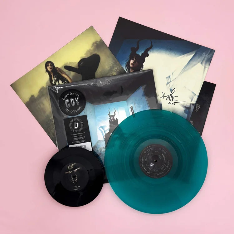 CIRCUIT DES YEUX - HALO ON THE INSIDE - DINKED EDITION PETROL COLOUR VINYL LP