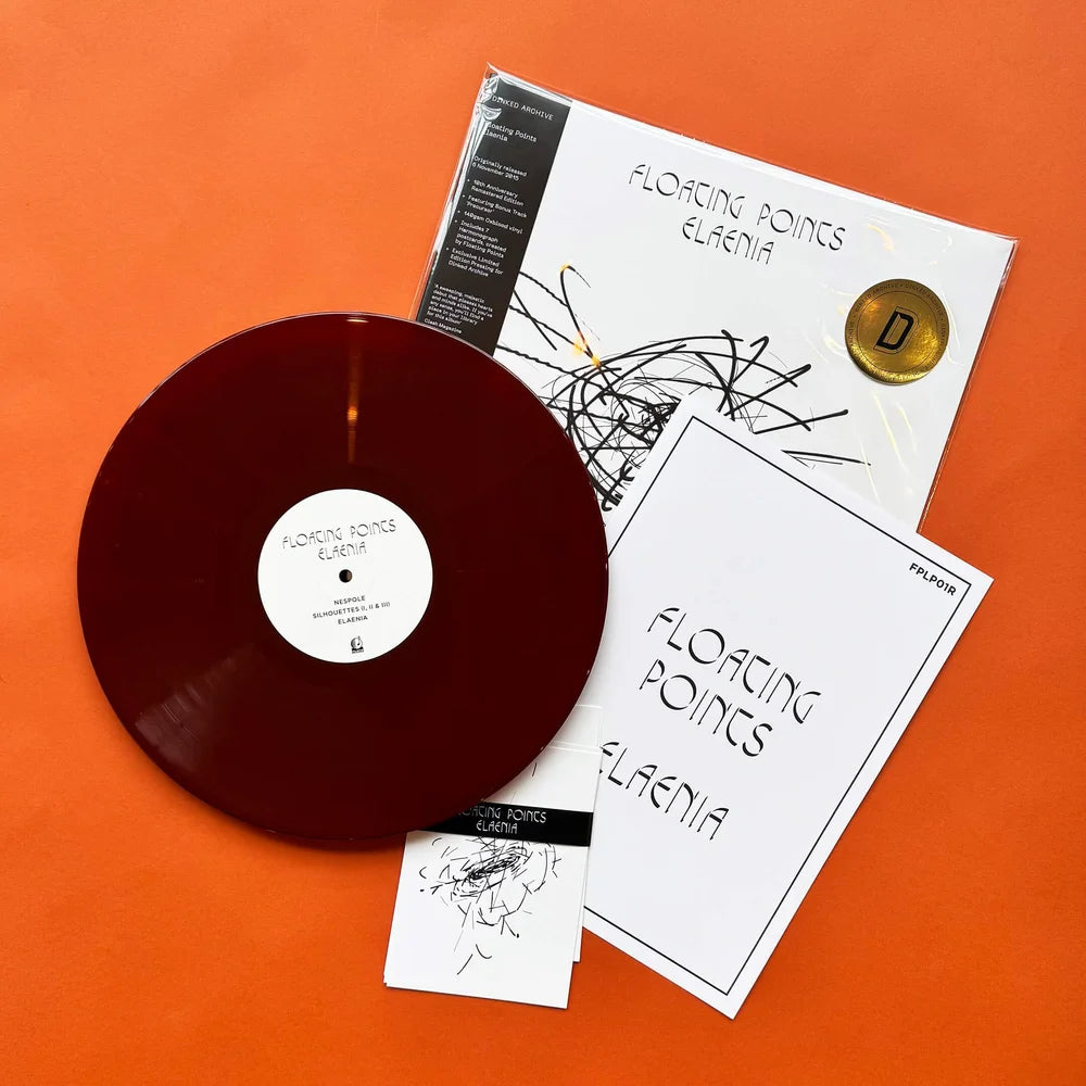 FLOATING POINTS - ELAENIA - DINKED ARCHIVE EDITION OXBLOOD VINYL LP