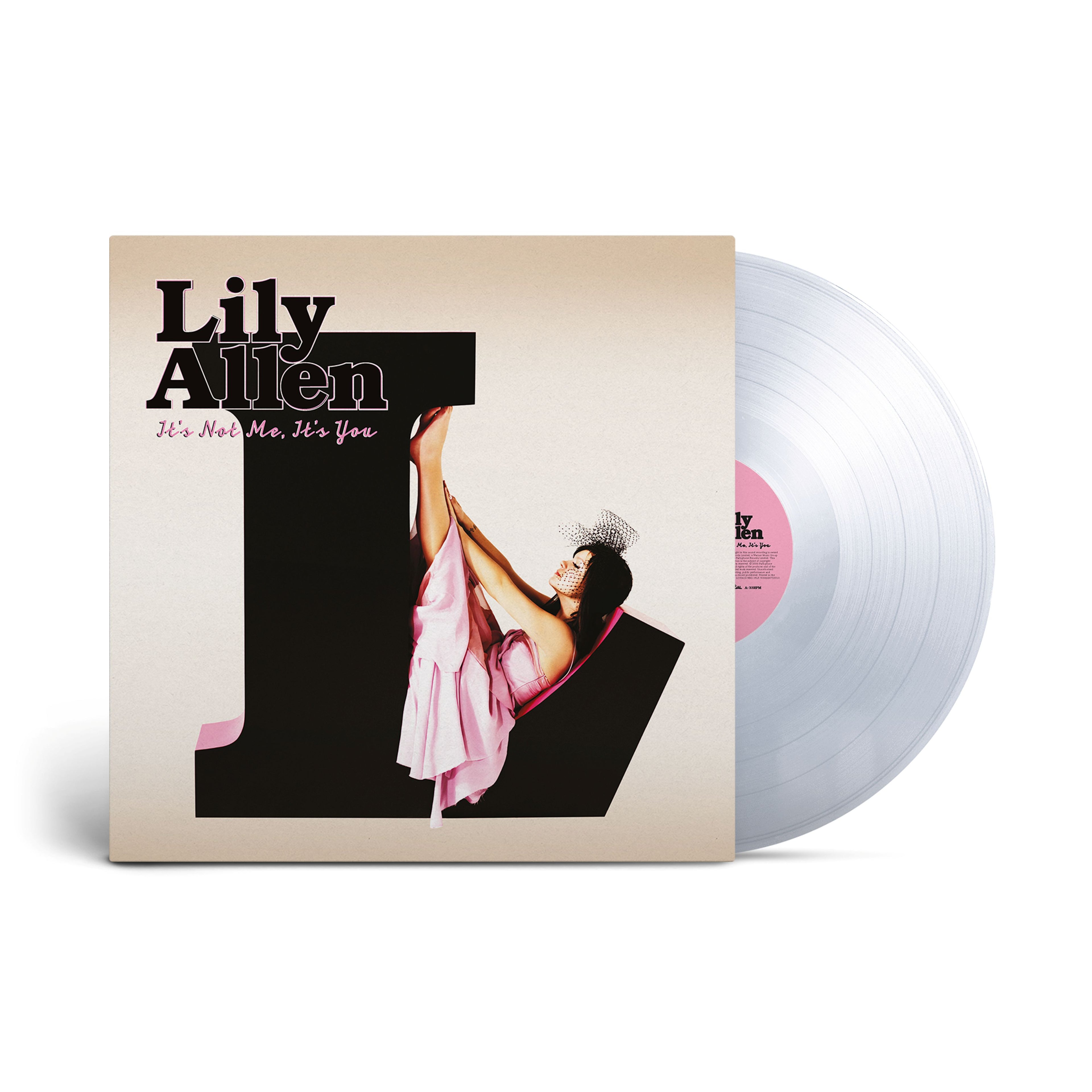 LILY ALLEN - IT’S NOT ME, IT’S YOU - CRYSTAL CLEAR VINYL LP