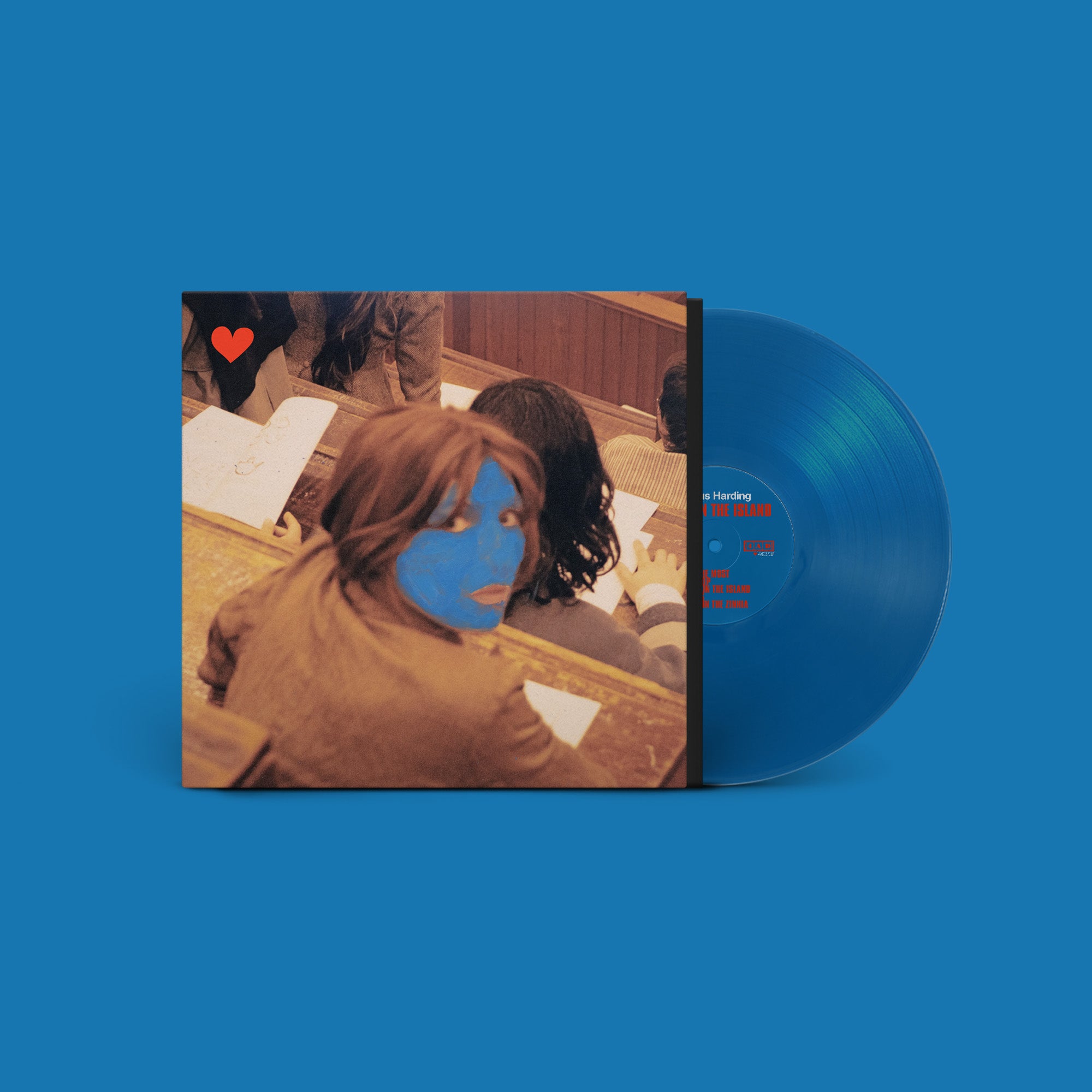 ALDOUS HARDING - TRAIN ON THE ISLAND - INDIES EXCLUSIVE BLUE VINYL LP