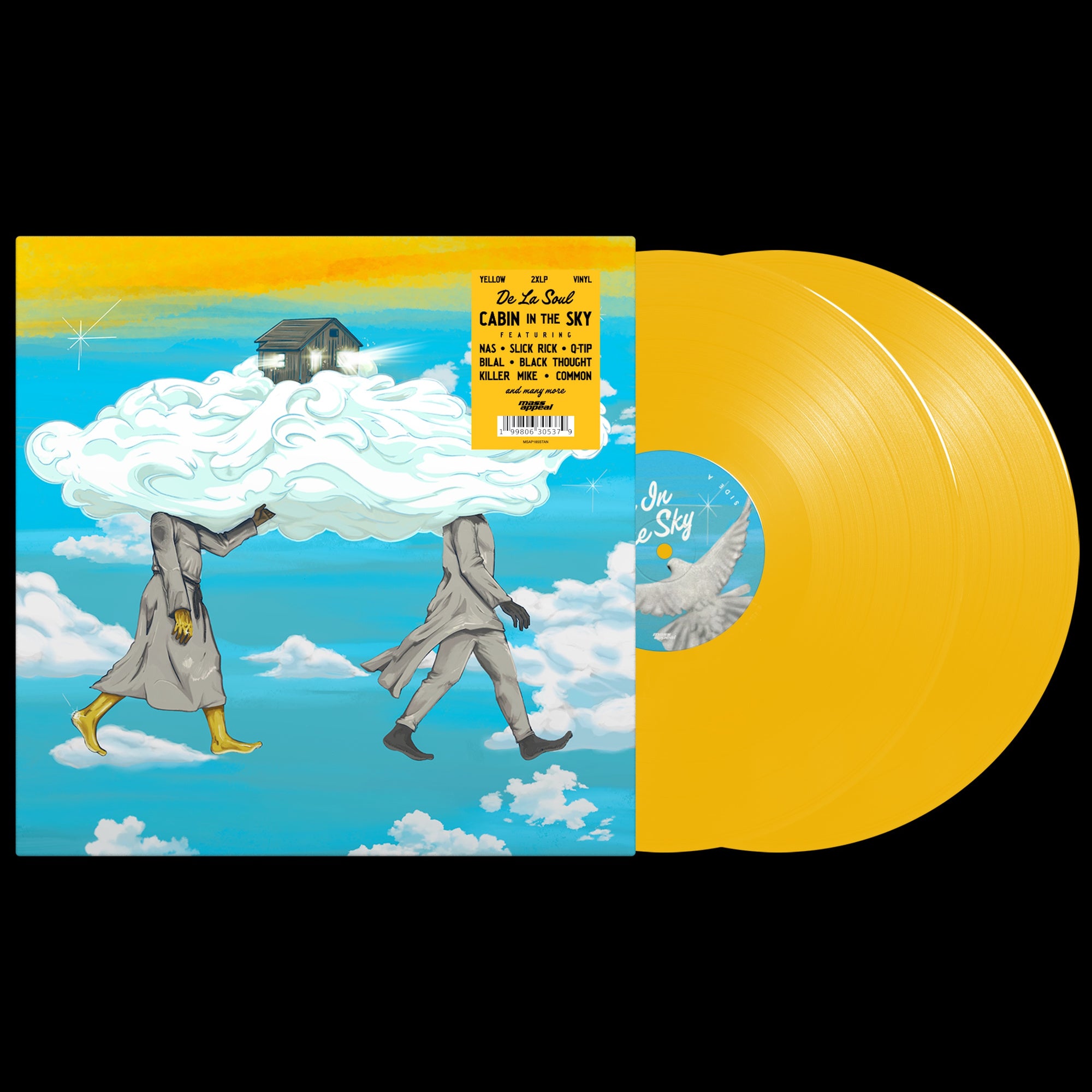 DE LA SOUL - CABIN IN THE SKY - LIMITED EDITION ‘DUCKIE YELLOW’ VINYL 2LP