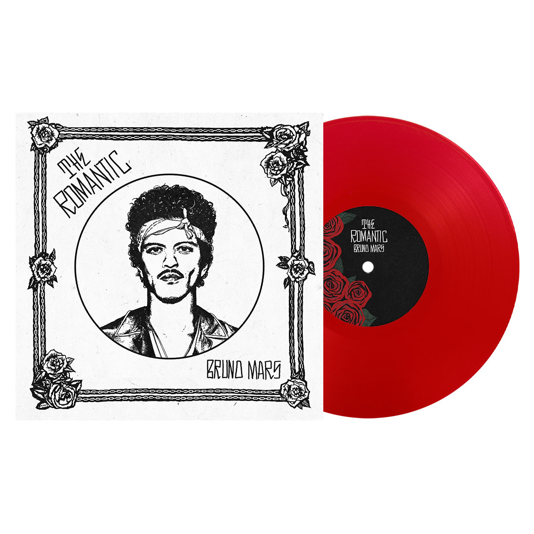 BRUNO MARS - THE ROMANTIC - RETAIL EXCLUSIVE RED VINYL LP