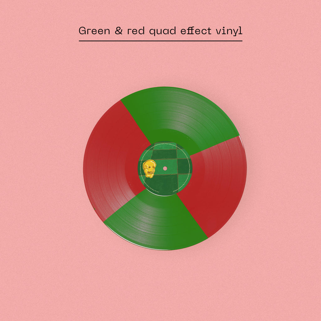 FRANKIE ARCHER - THE DANCE OF DEATH - DINKED EDITION 399 GREEN & RED QUAD EFFECT VINYL LP + BONUS 7”