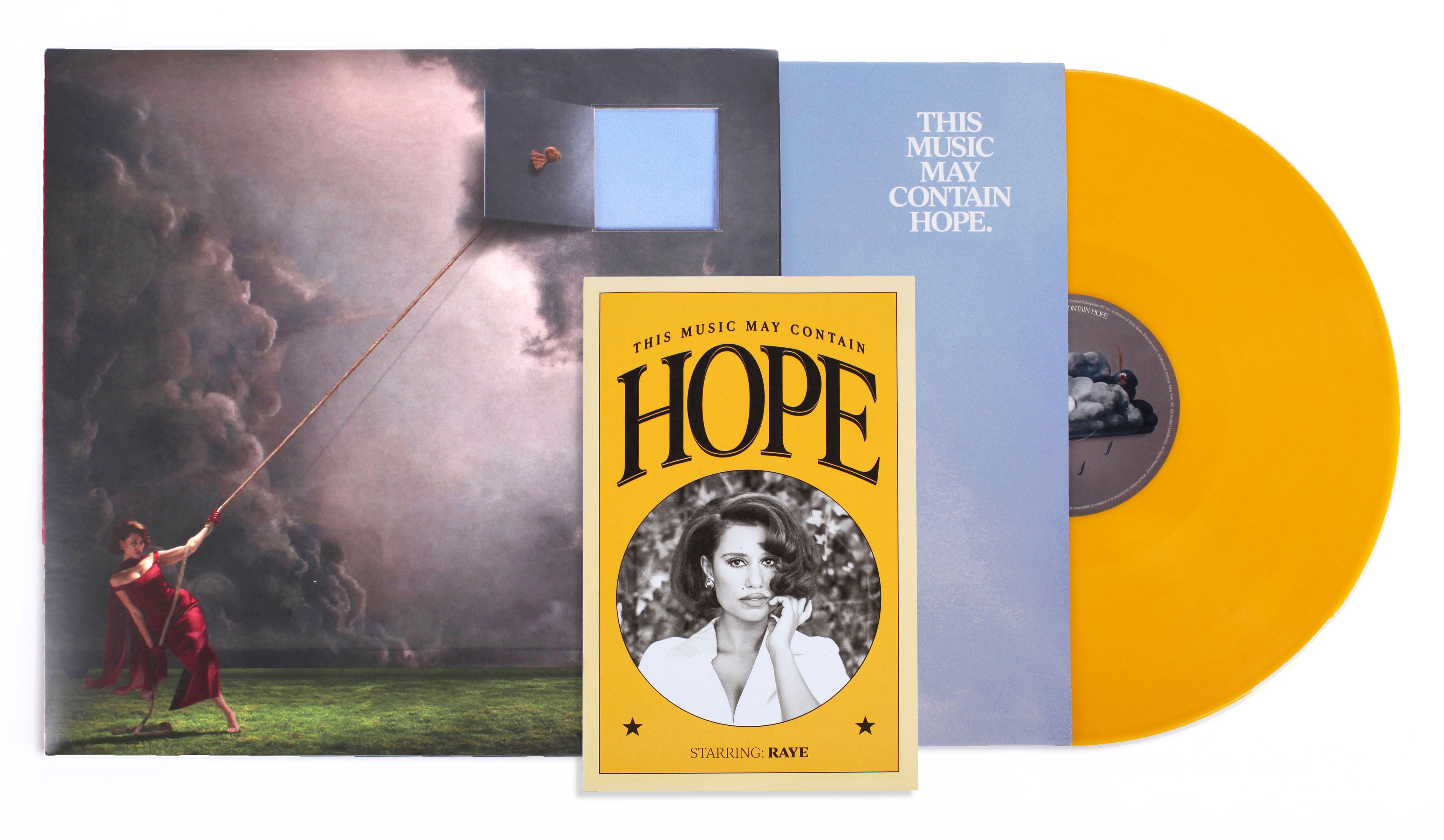 洋楽 This Music May Contain Hope RAYE - THIS MUSIC MAY CONTAIN HOPE - 2LP YELLOW VINYL