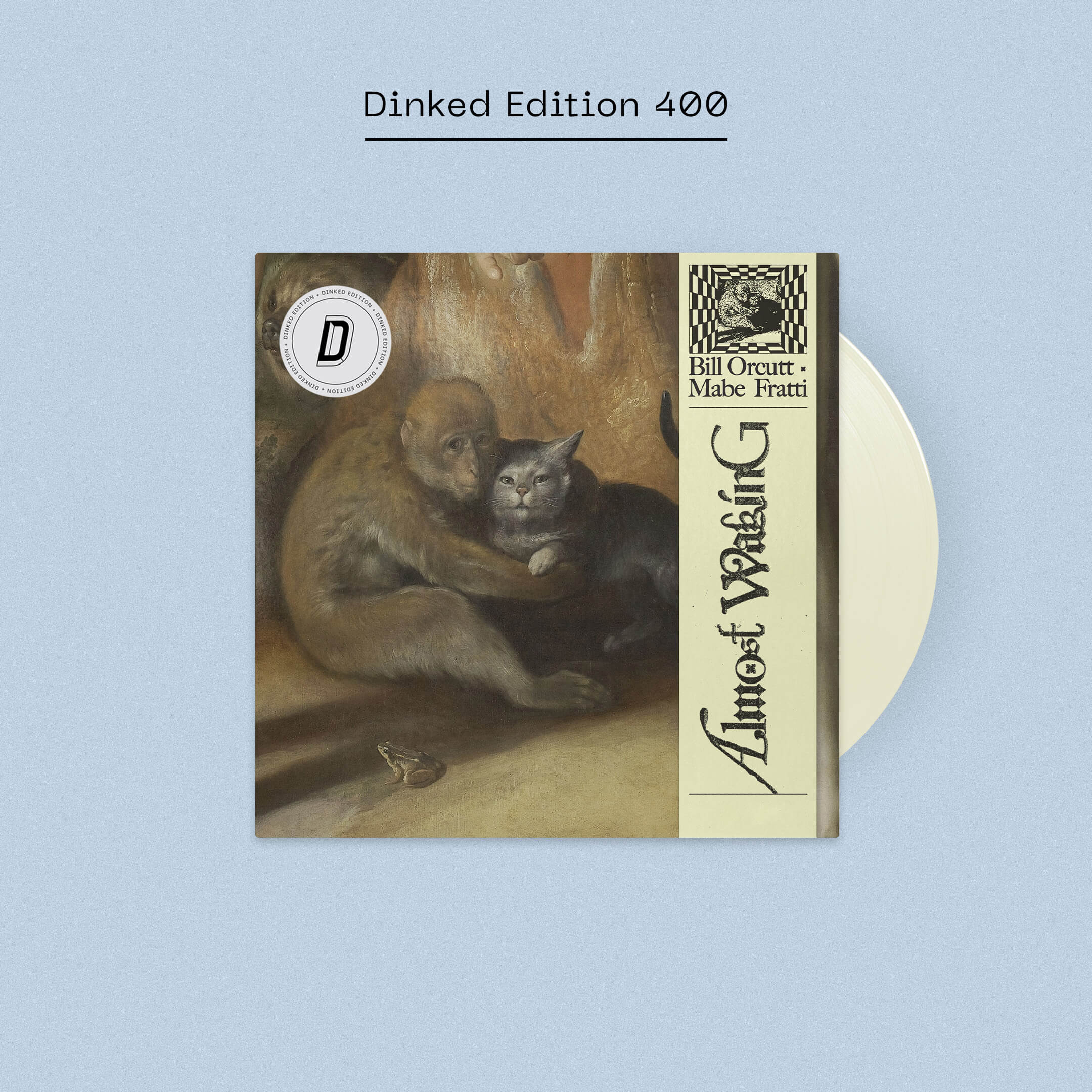 BILL ORCUTT & MABE FRATTI - ALMOST WAKING - DINKED EDITION 400 - 180g CREAM VINYL LP