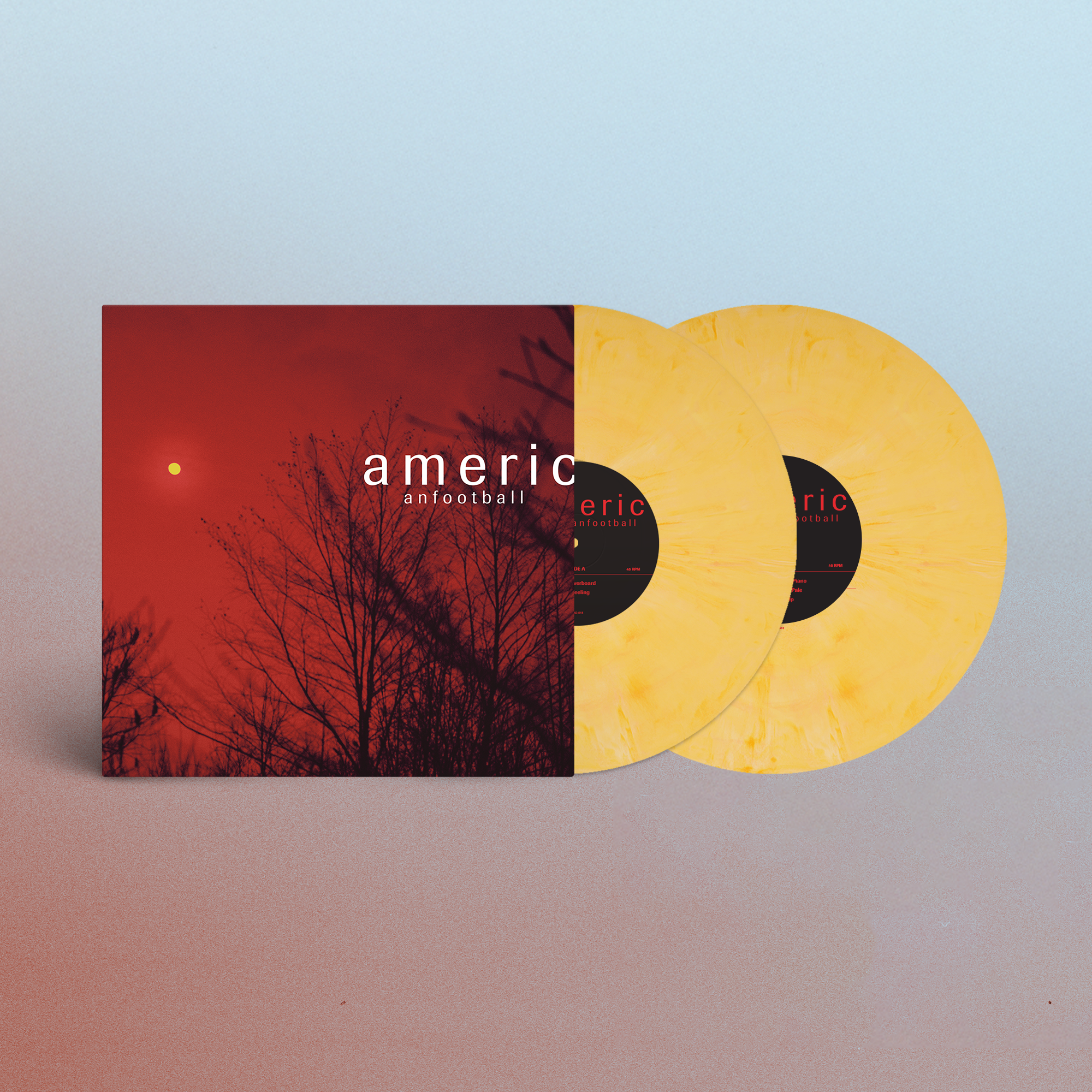 AMERICAN FOOTBALL - LP4 - LIMITED EDITION INDIES ONLY YELLOW VINYL 2LP