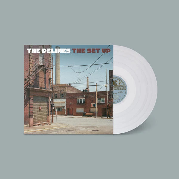 THE DELINES - THE SET UP - LIMITED EDITION CLEAR VINYL LP