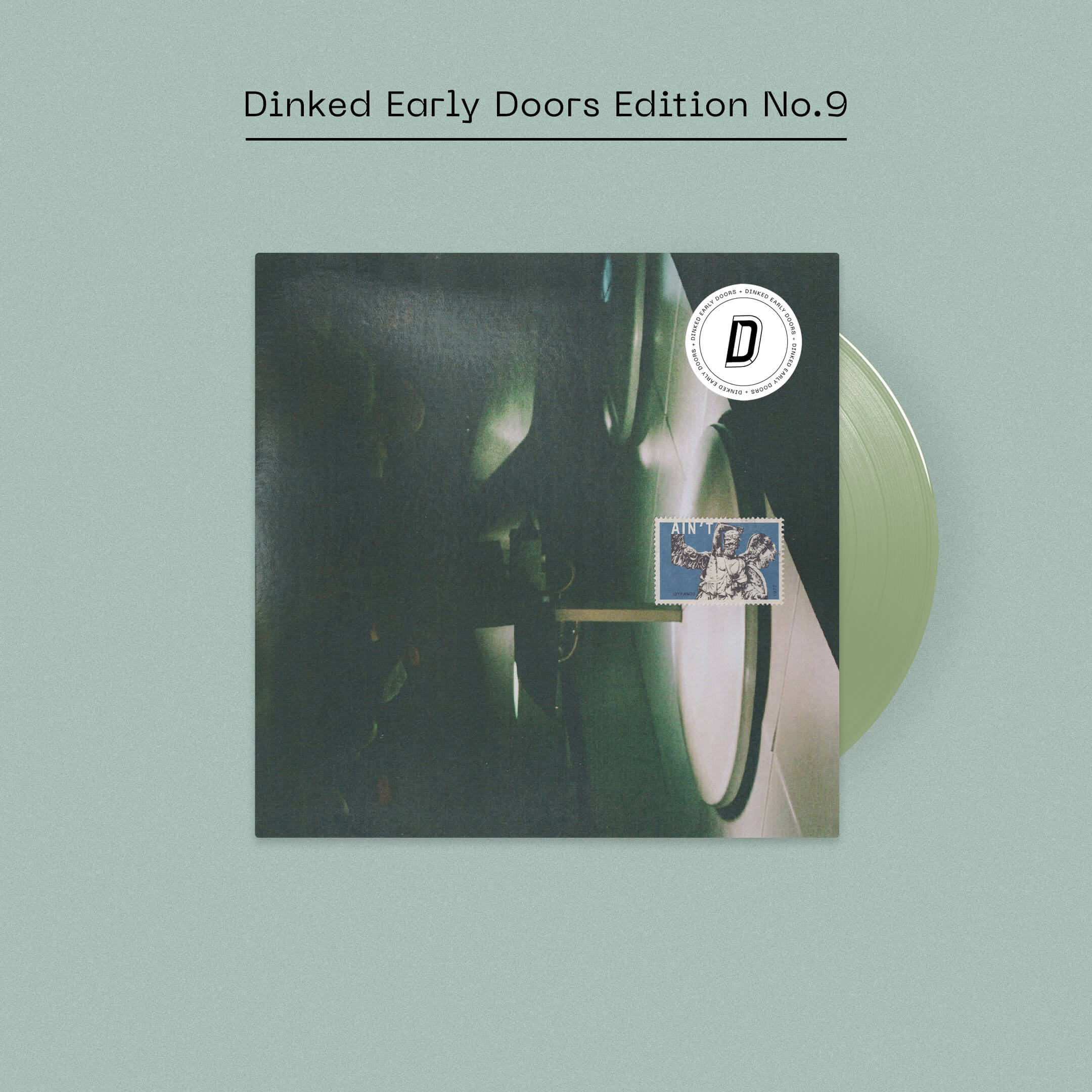 AIN’T - HOW THEY FAKED THE MOON LANDING EP - DINKED EARLY DOORS EDITION NO.9 - DUCK EGG GREEN VINYL