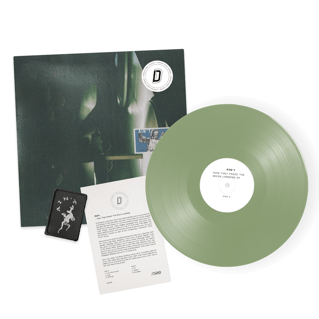 AIN’T - HOW THEY FAKED THE MOON LANDING EP - DINKED EARLY DOORS EDITION NO.9 - DUCK EGG GREEN VINYL