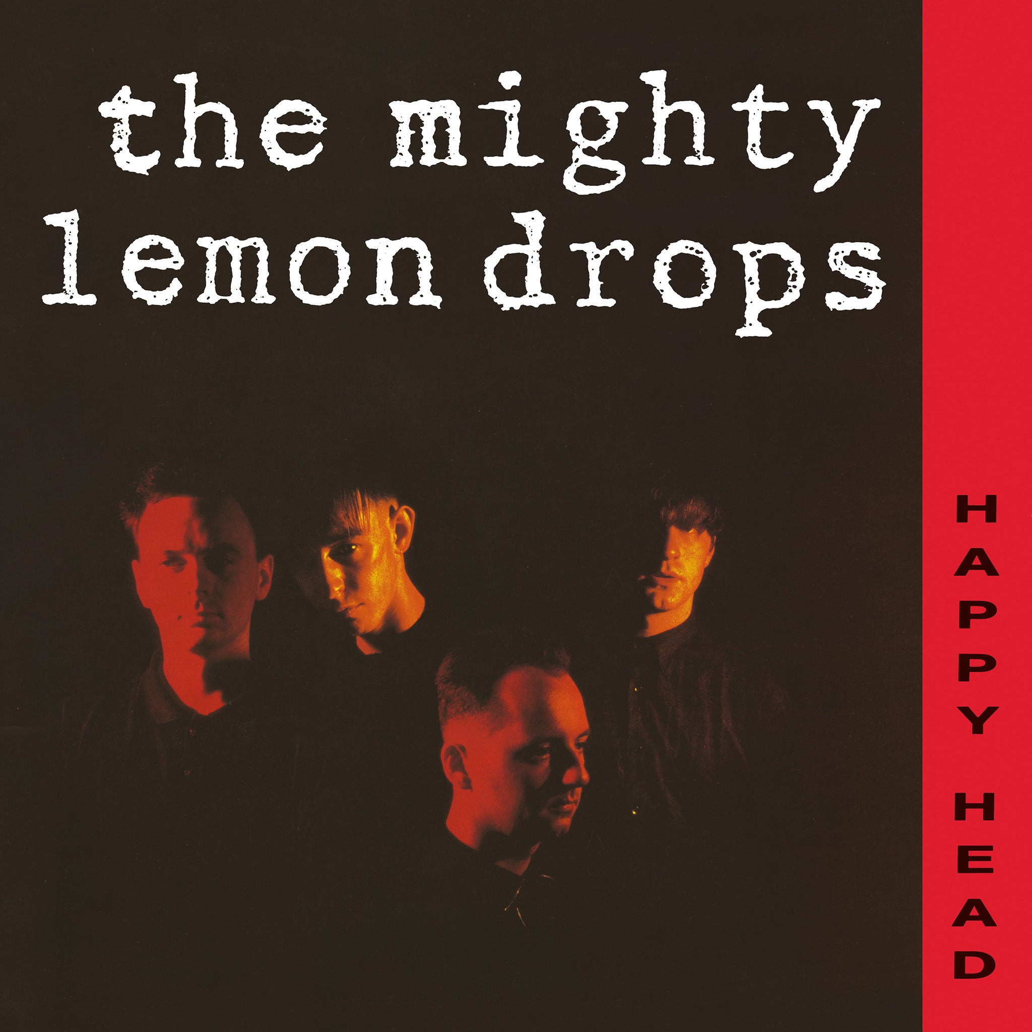 THE MIGHTY LEMON DROPS - HAPPY HEAD (40th ANNIVERSARY) - DINKED ARCHIVE EDITION 31 RED & BLACK MARBLE VINYL LP + 7”