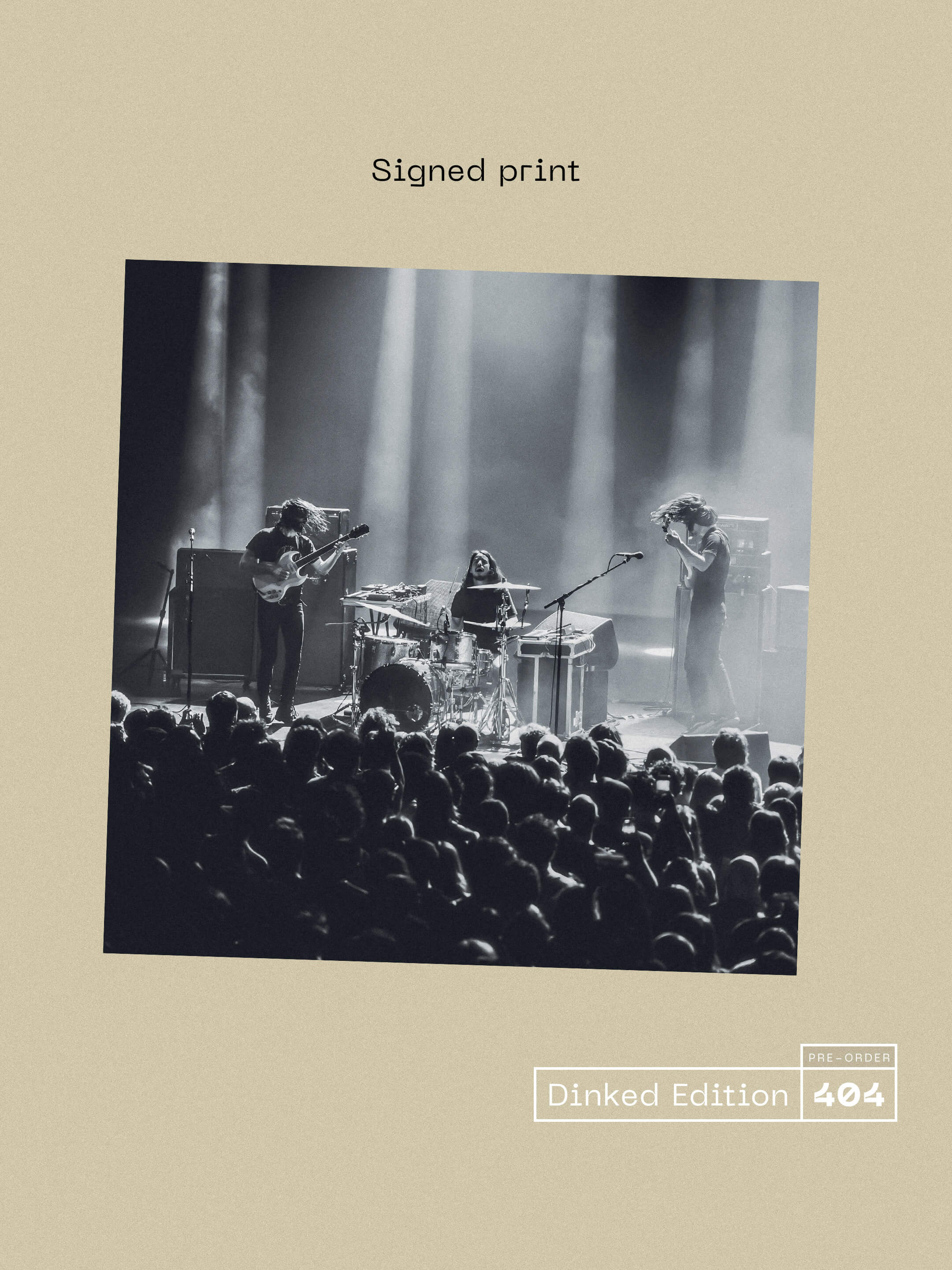 SLIFT - FANTASIA - DINKED EDITION 404 - CRYSTAL CLEAR VINYL 2LP & SIGNED PRINT