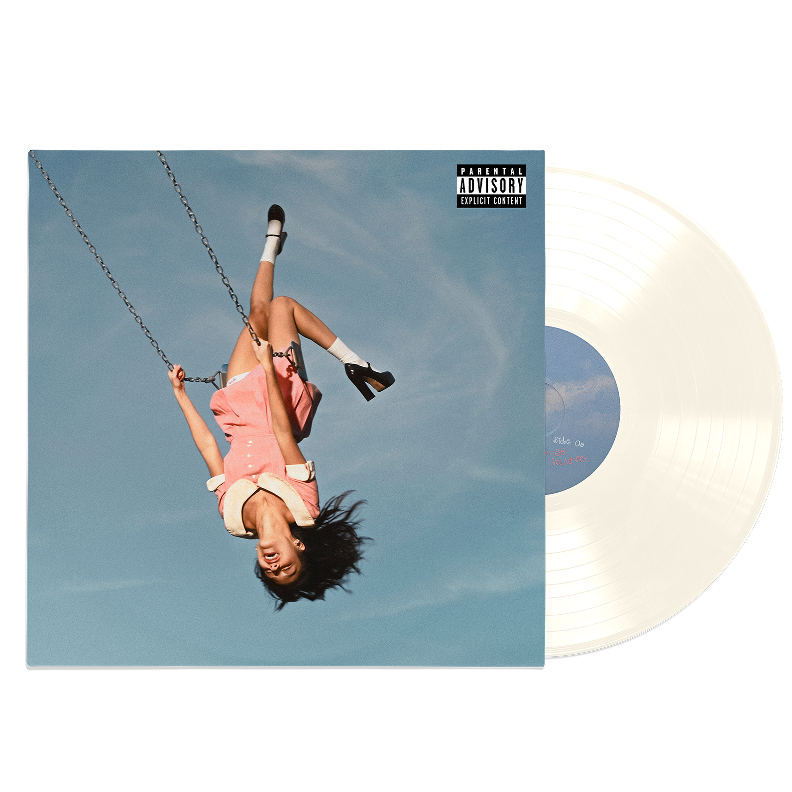 OLIVIA RODRIGO - YOU SEEM PRETTY SAD FOR A GIRL SO IN LOVE - INDIES EXCLUSIVE ‘HOPE LIKE SNOW’ WHITE VINYL LP + POSTER