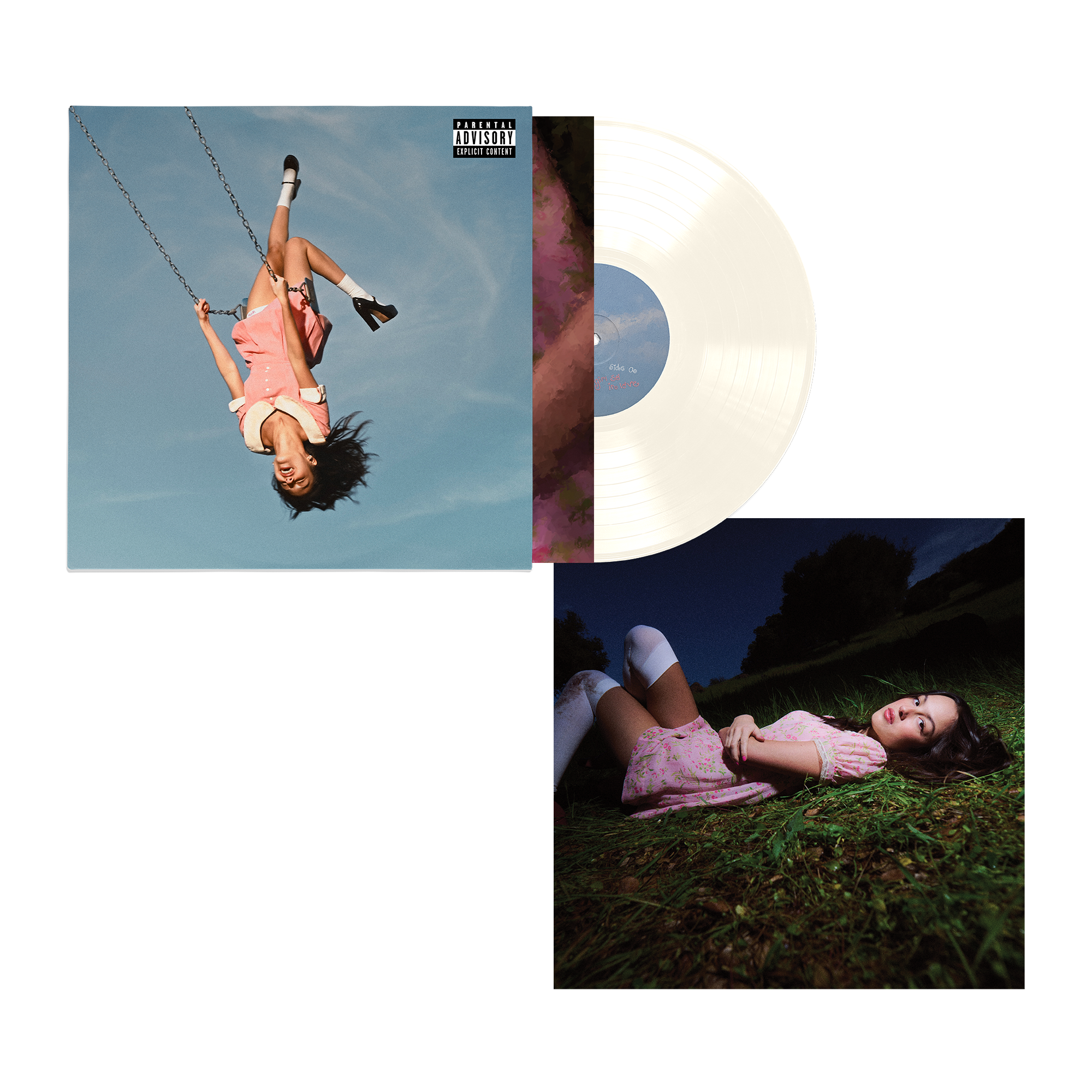 OLIVIA RODRIGO - YOU SEEM PRETTY SAD FOR A GIRL SO IN LOVE - INDIES EXCLUSIVE ‘HOPE LIKE SNOW’ WHITE VINYL LP + POSTER