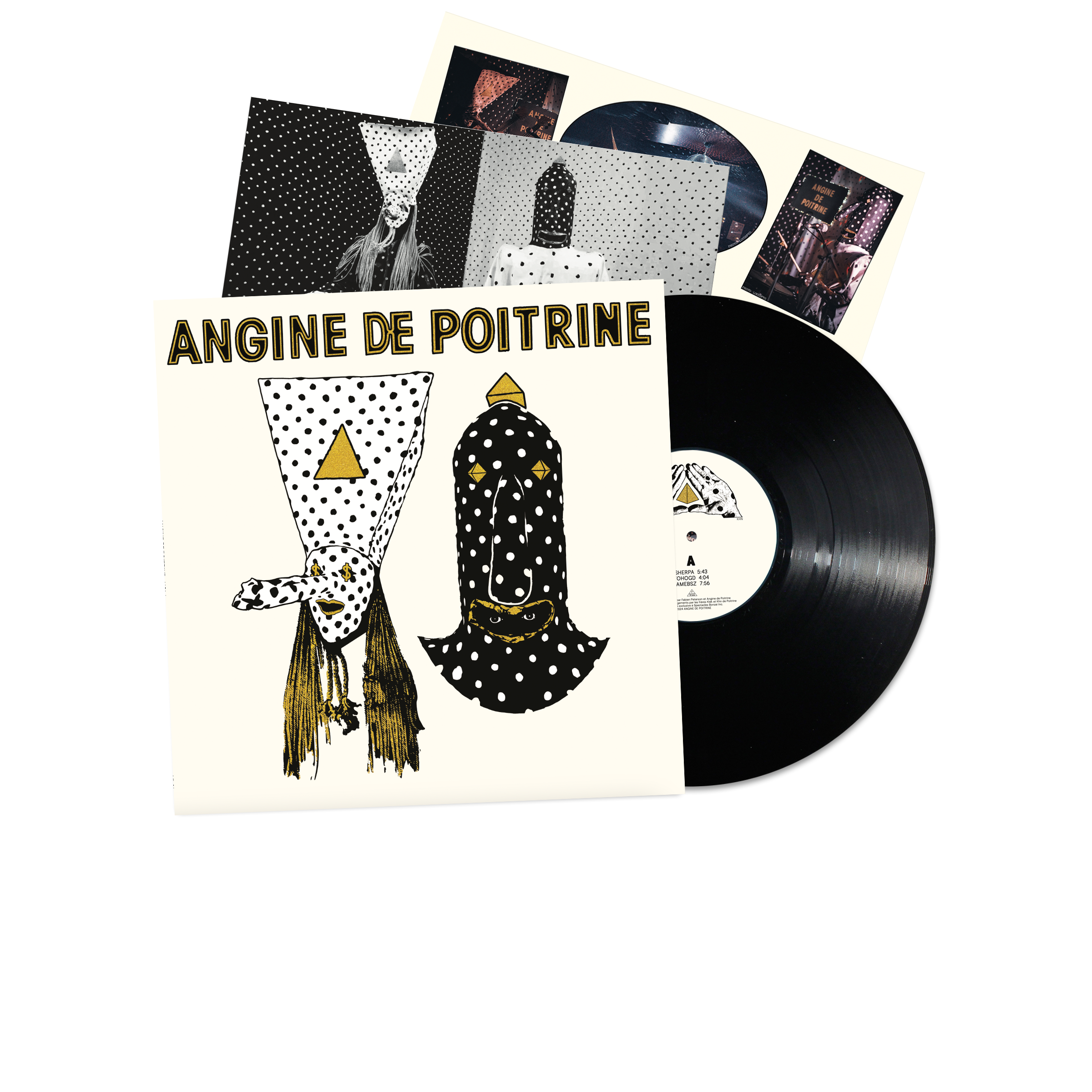 ANGINE DE POITRINE - VOLUME 1 - BLACK VINYL LP