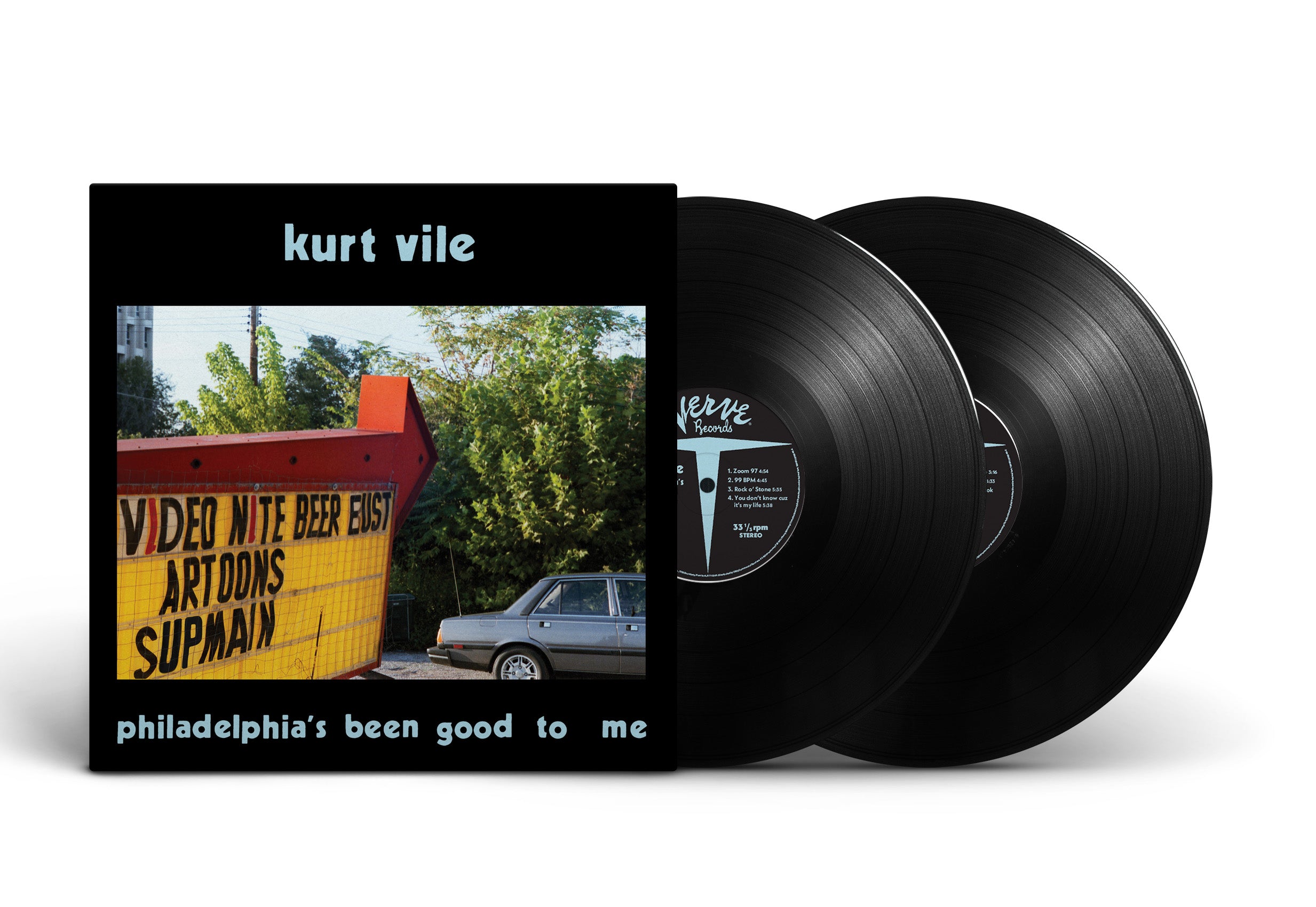 KURT VILE - PHILADELPHIA’S BEEN GOOD TO ME - BLACK VINYL 2LP
