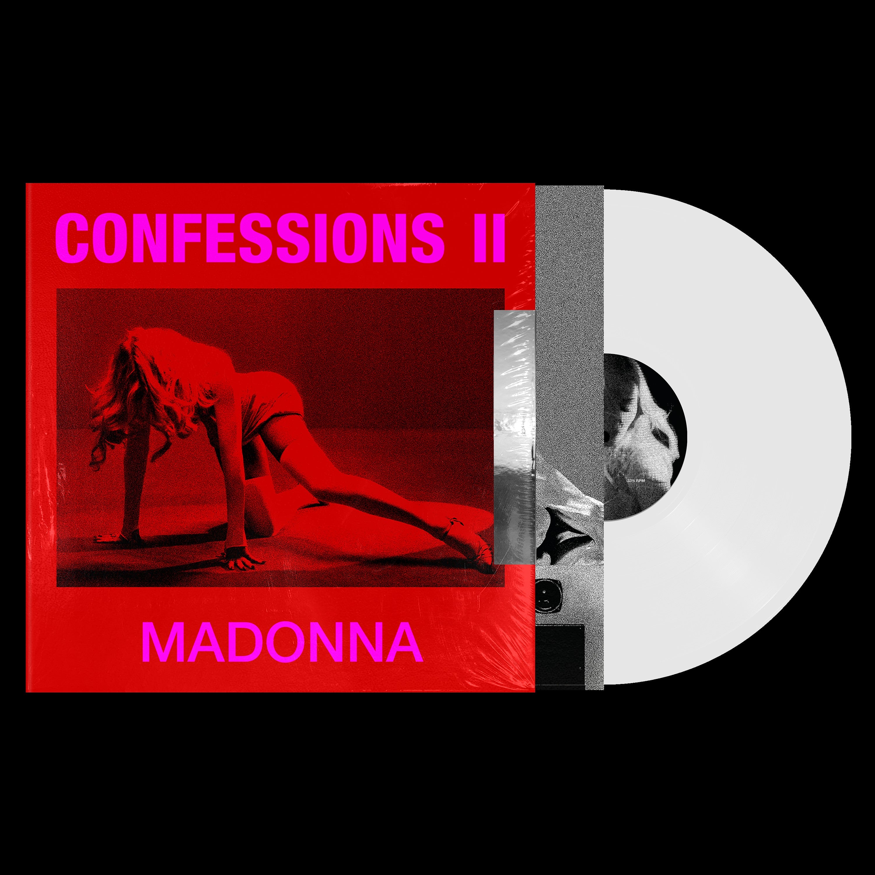 MADONNA - CONFESSIONS II - RSD STORES EXCLUSIVE WHITE VINYL LP