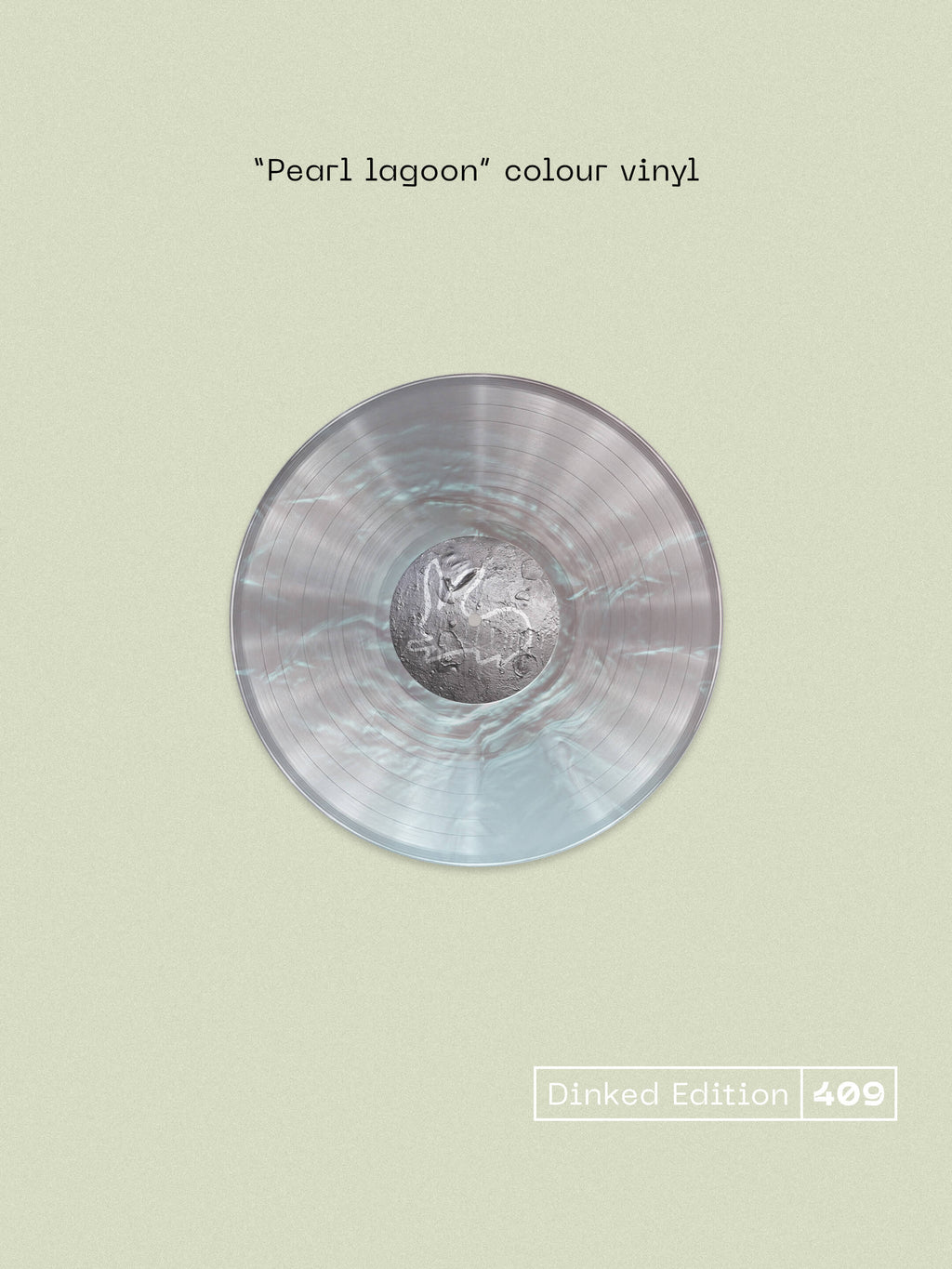 1000 RABBITS - ARE WE FRIENDS YET? - DINKED EDITION 409 - PEARL LAGOON COLOUR VINYL EP
