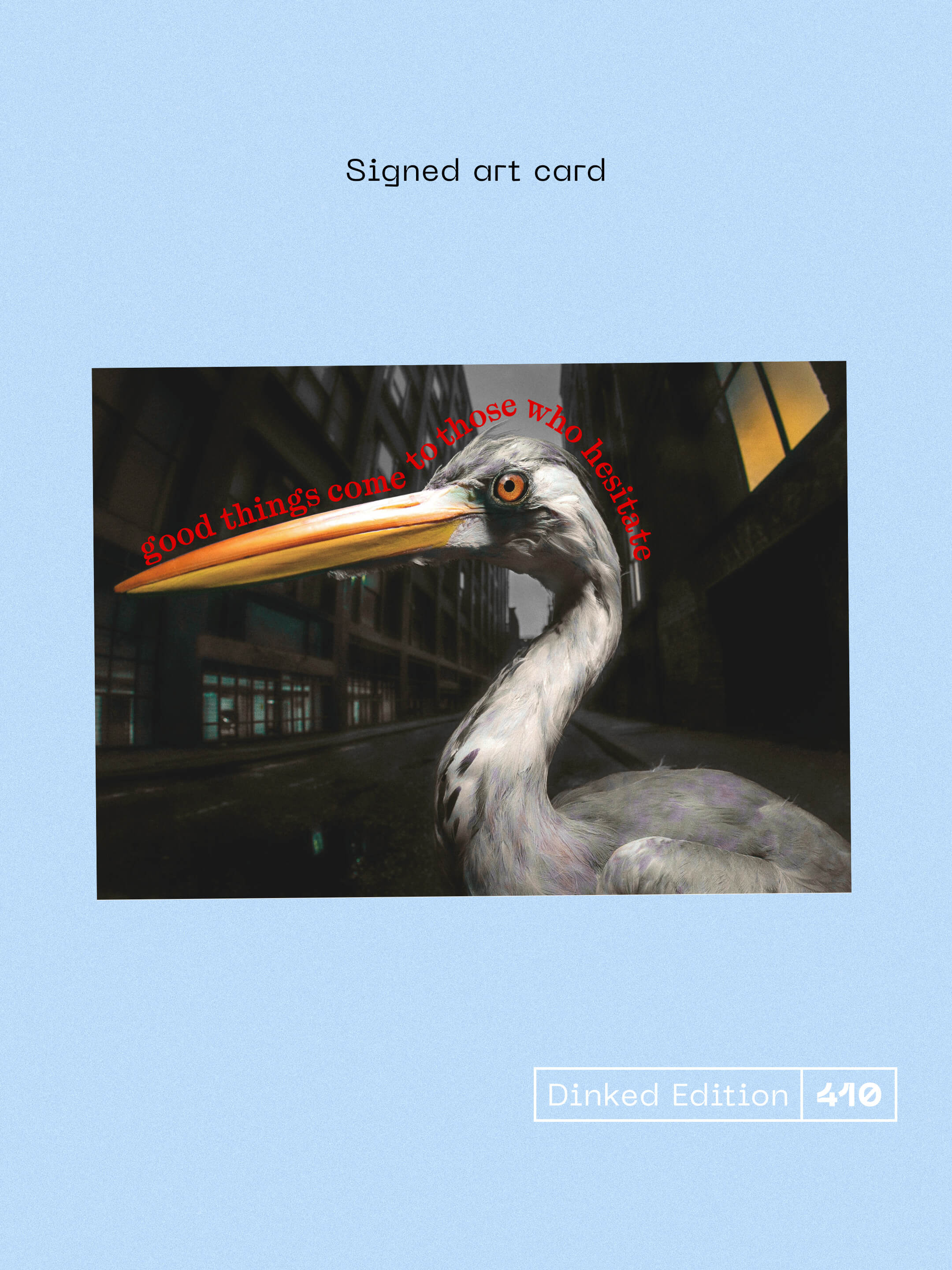ANTONY SZMIEREK - DECODING BIRDSONG - DINKED EDITION 410 - BLUE & BLACK MARBLE WARBLE VINYL LP + 7” & SIGNED ART CARD