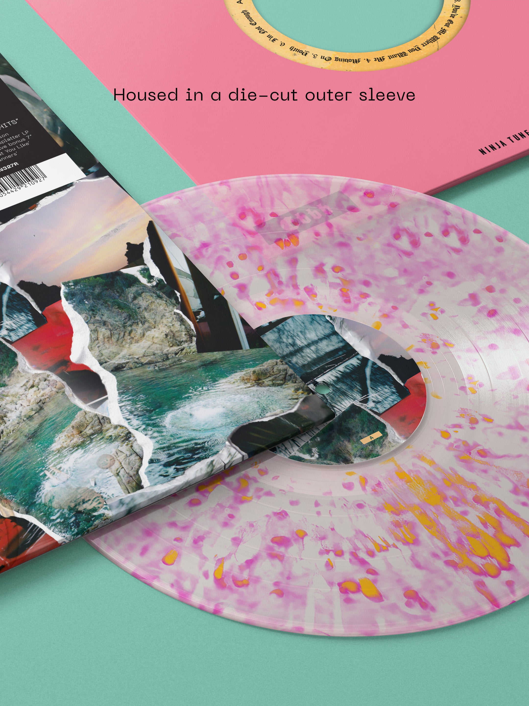 EBBB - SHALLOW HITS - DINKED EDITION 411 - SPLATTER VINYL LP + BONUS 7”
