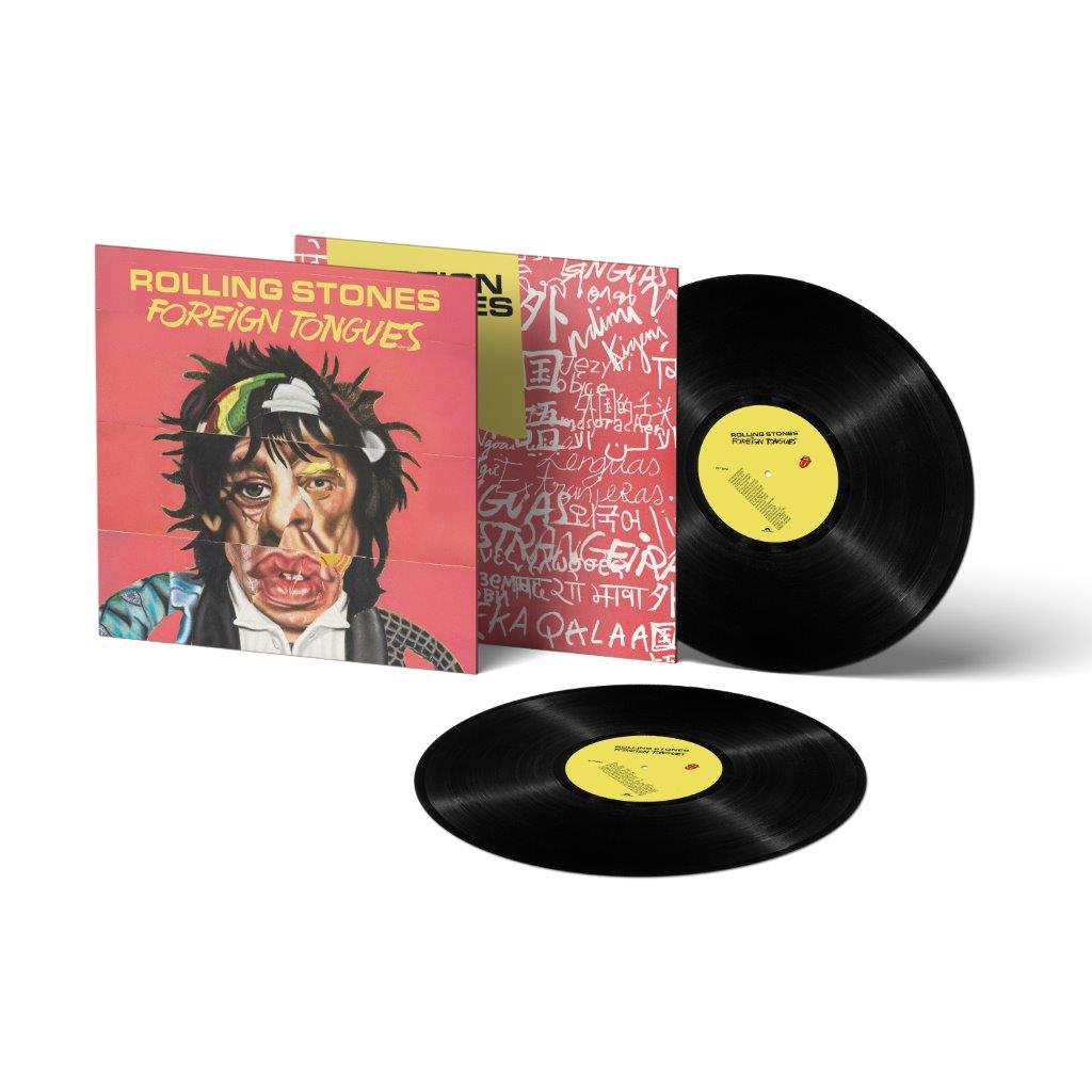 THE ROLLING STONES - FOREIGN TONGUES - 180G GATEFOLD BLACK VINYL 2LP