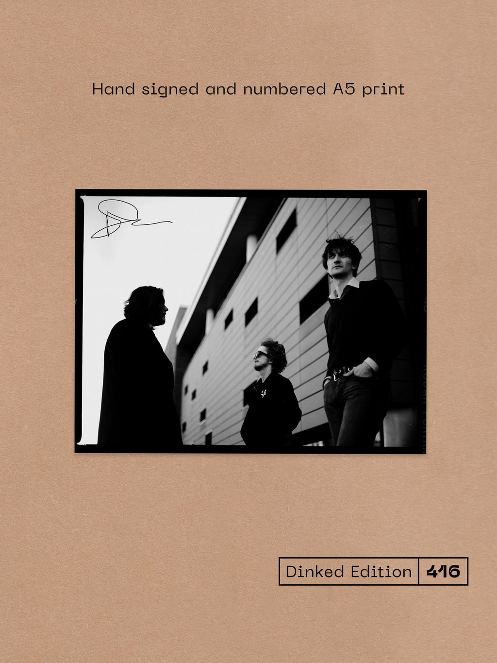 FORMAL SPPEEDWEAR - PUNCH CARD - DINKED EDITION 414 - ULTRA CLEAR VINYL LP + PRINT HAND SIGNED & NUMBERED