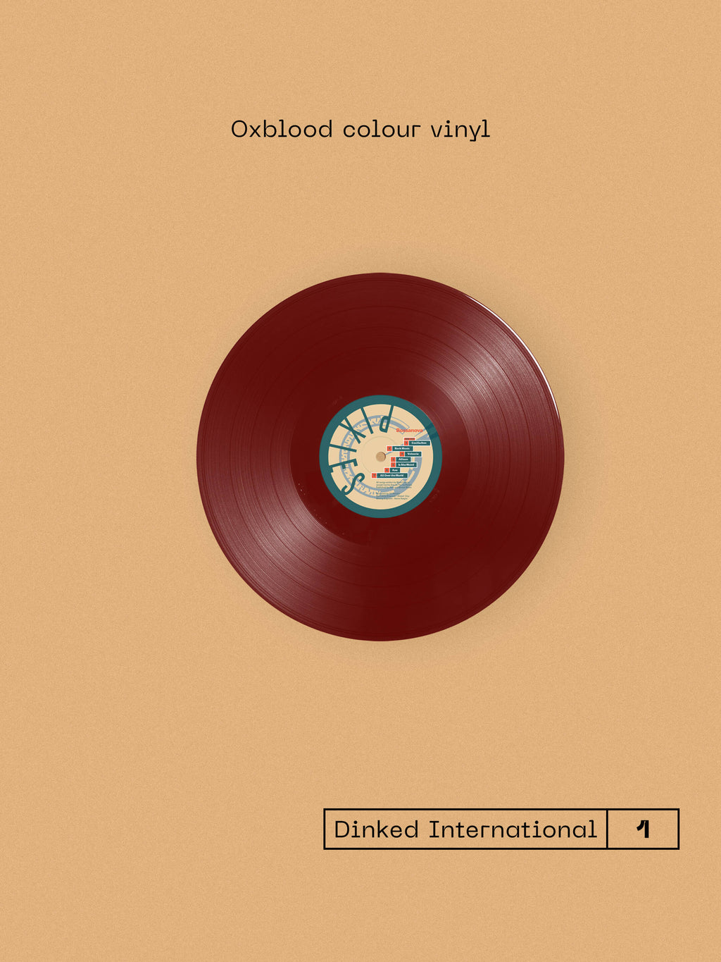 PIXIES - BOSSANOVA - DINKED INTERNATIONAL EDITION NUMBER 1 - OXBLOOD COLOUR VINYL LP + BONUS 7” + LYRIC BOOKLET - LIMITED TO 2,200 WORLDWIDE!