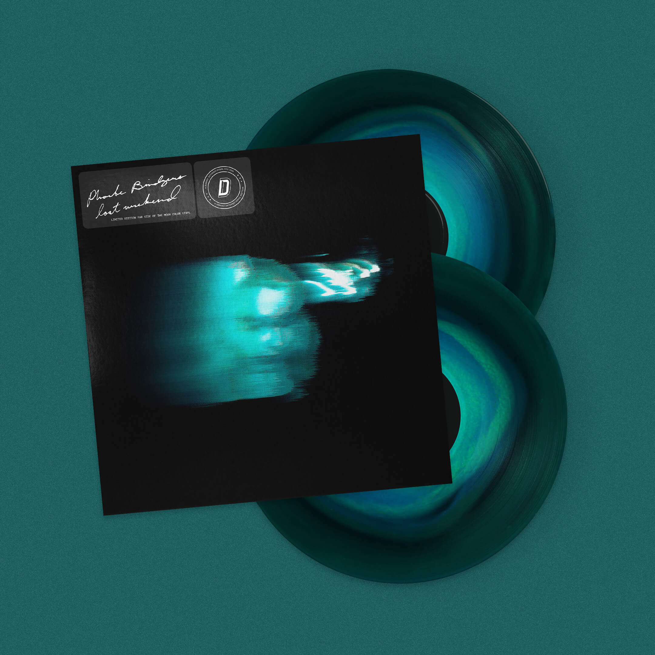 PHOEBE BRIDGERS - LOST WEEKEND - DINKED INTERNATIONAL EDITION NO.4 - ‘FAR SIDE OF THE MOON’ COLOUR VINYL 2LP + LYRIC BOOK INSERT - LIMITED 7000 WORLDWIDE