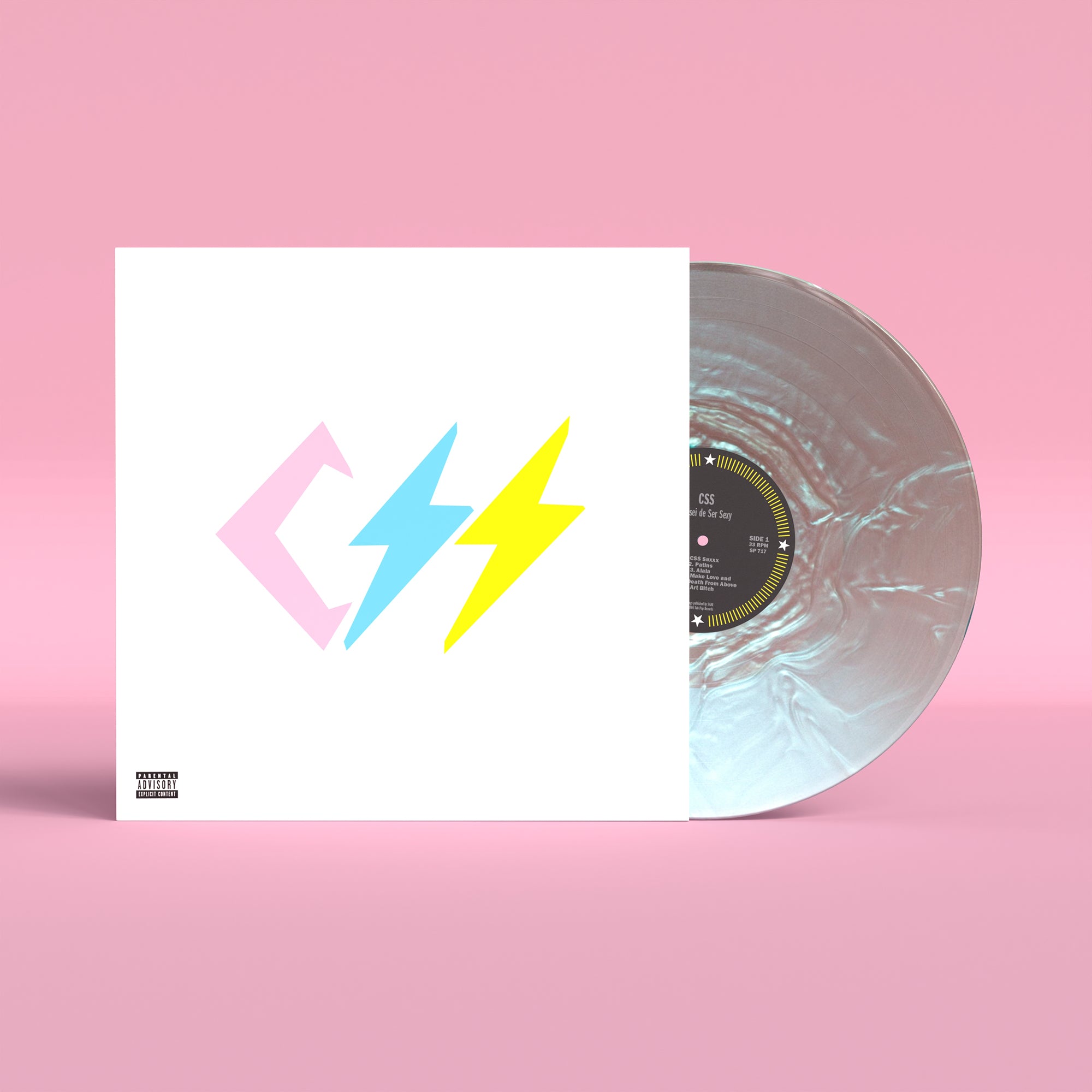 CSS - CANSEI DE SER SEXY - 20TH ANNIVERSARY PEARL FLIP WATERFALL VINYL LP
