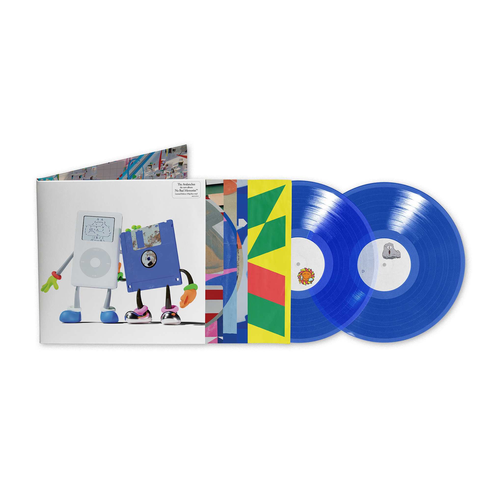 AVALANCHES - NO BAD MEMORIES - LIMITED EDITION INDIES EXCLUSIVE DOUBLE BLUE VINYL 2LP