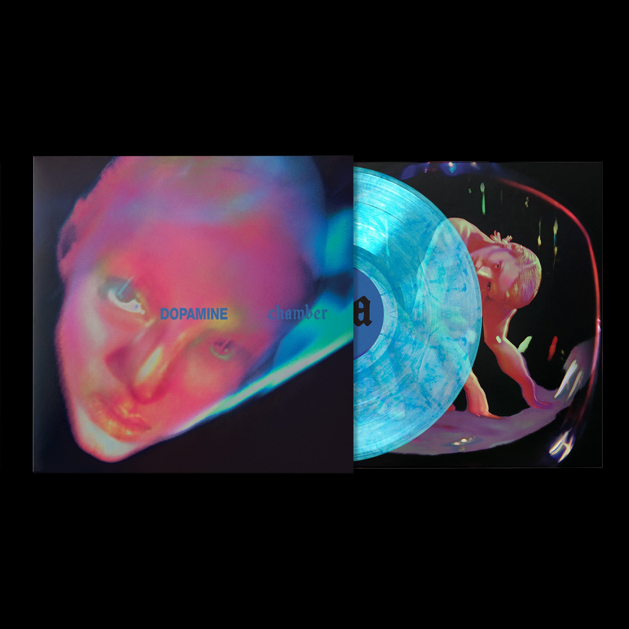 FONTAINES D.C. - DOPAMINE CHAMBER - INDIES ONLY BLUE MARBLE VINYL LP