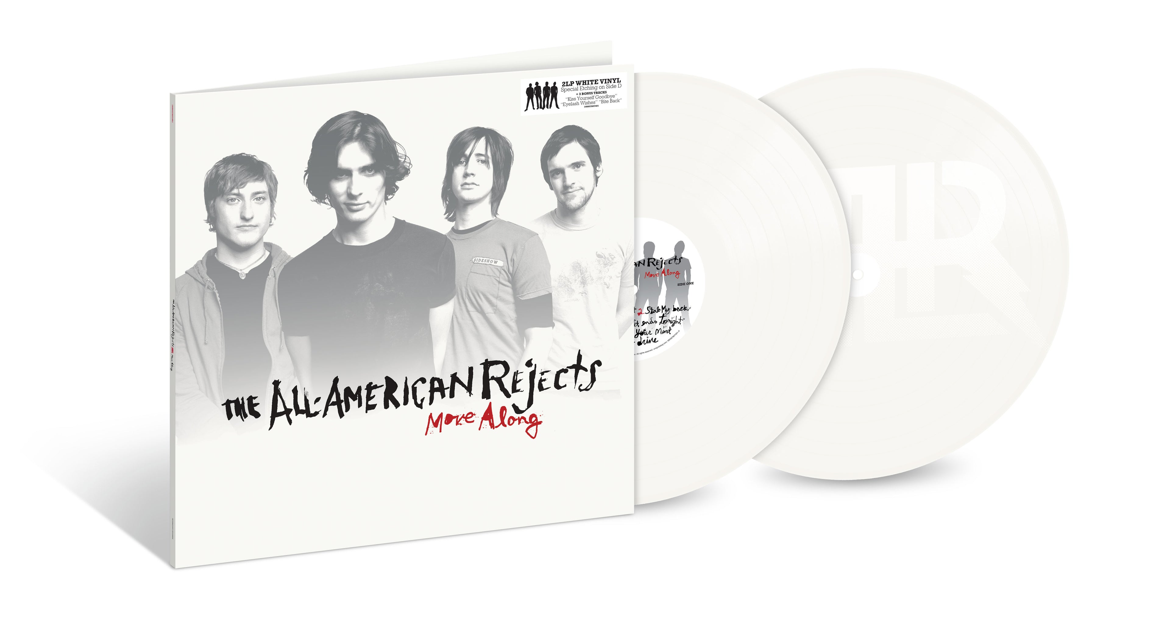 THE ALL-AMERICAN REJECTS - MOVE ALONG - LIMITED DELUXE EDITION 2LP WHITE VINYL LP