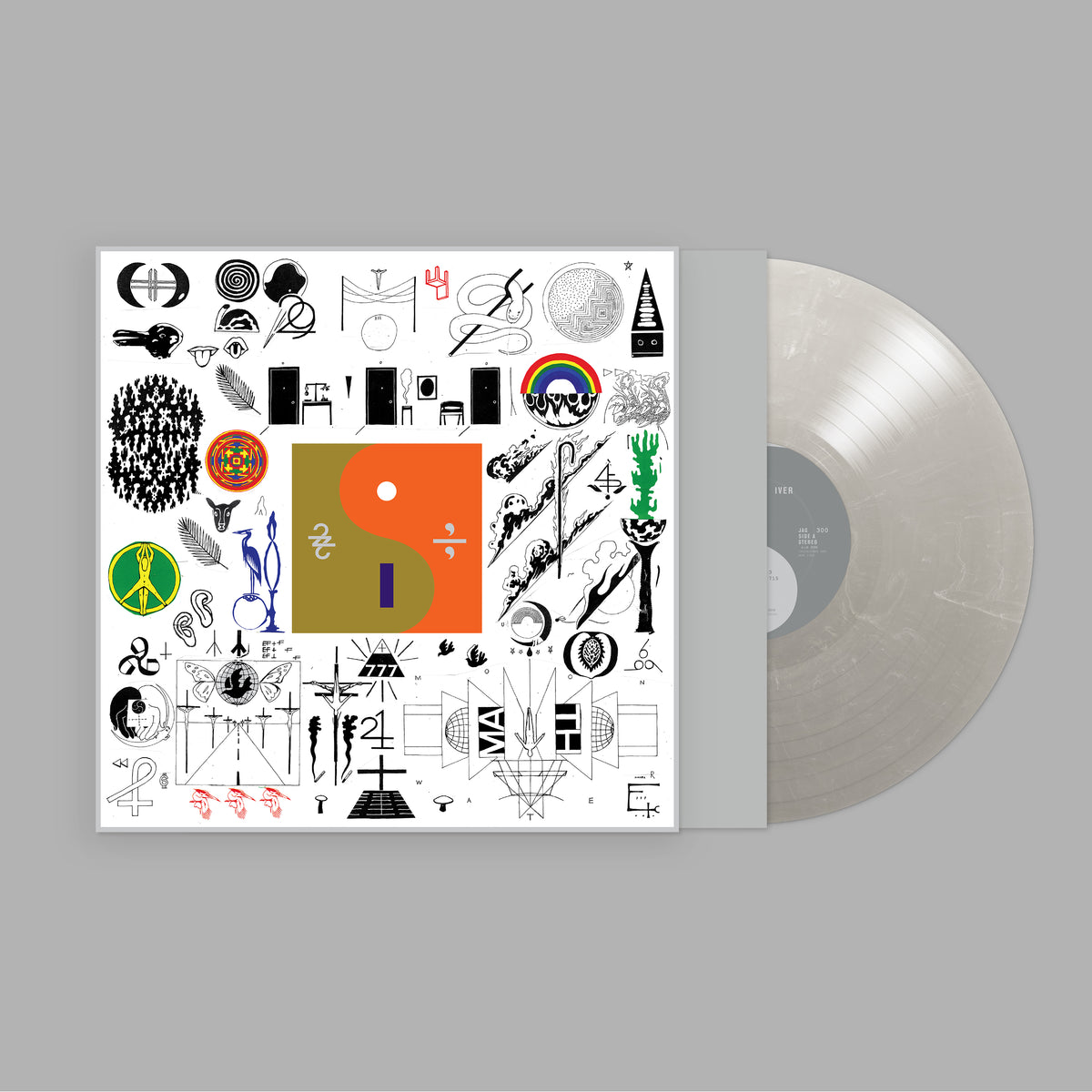 BON IVER - 22, A MILLION (10TH ANNIVERSARY EDITION) - FROSTED SILVER VINYL LP - PRE ORDER OUT 20TH NOVEMBER 2026