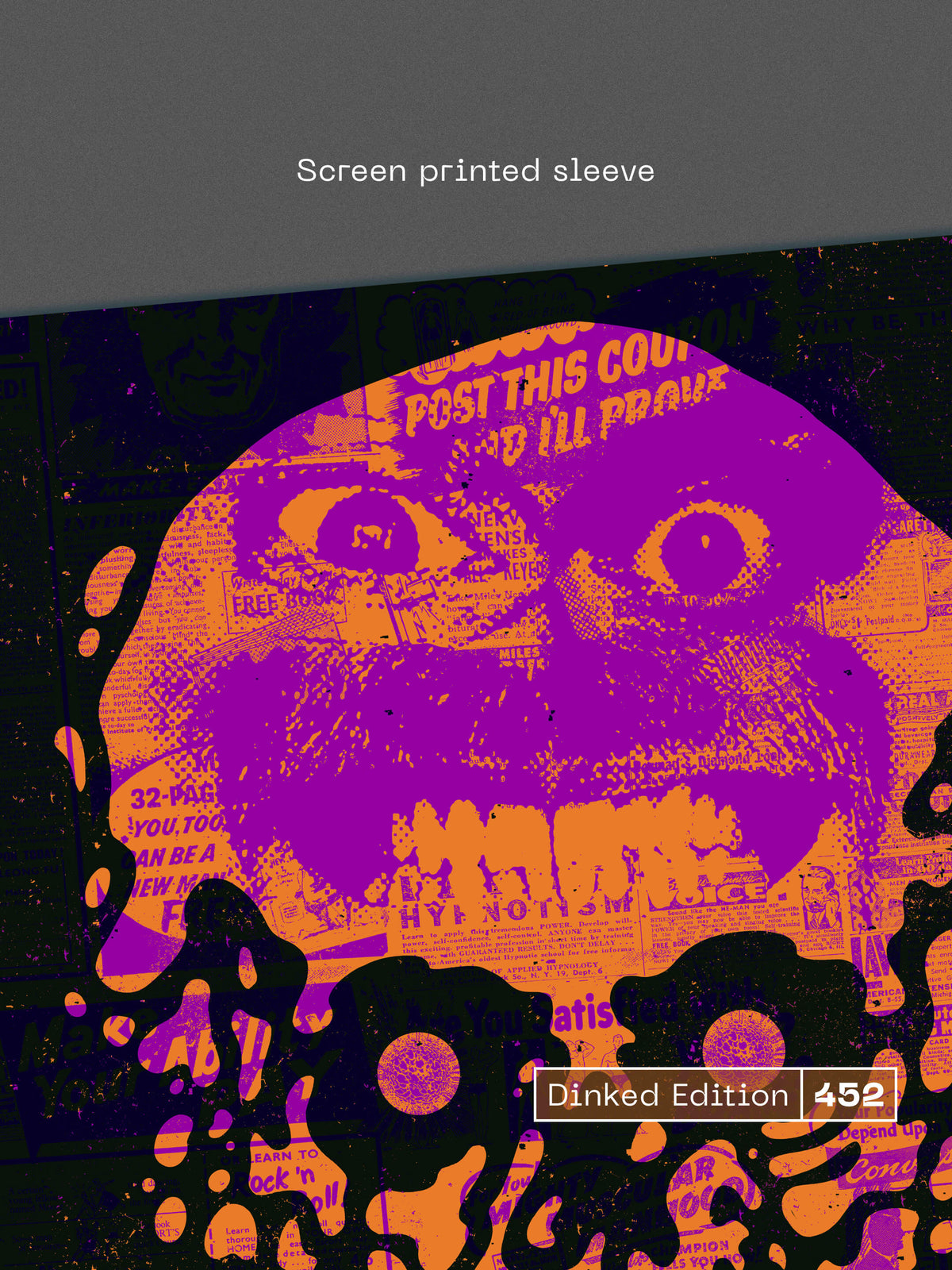 PULLED APART BY HORSES - DOPAMINE HITS - DINKED EDITION 452 - 'POISON CANDY' PURPLE COLOUR VINYL LP + SIGNED POSTCARD - PRE ORDER OUT 12TH FEB 2027